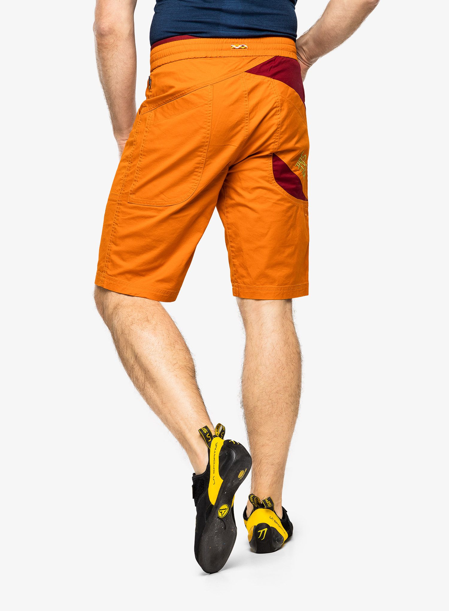 Penjačke kratke hlače La Sportiva Bleauser Short - hawaiian sun/sangria