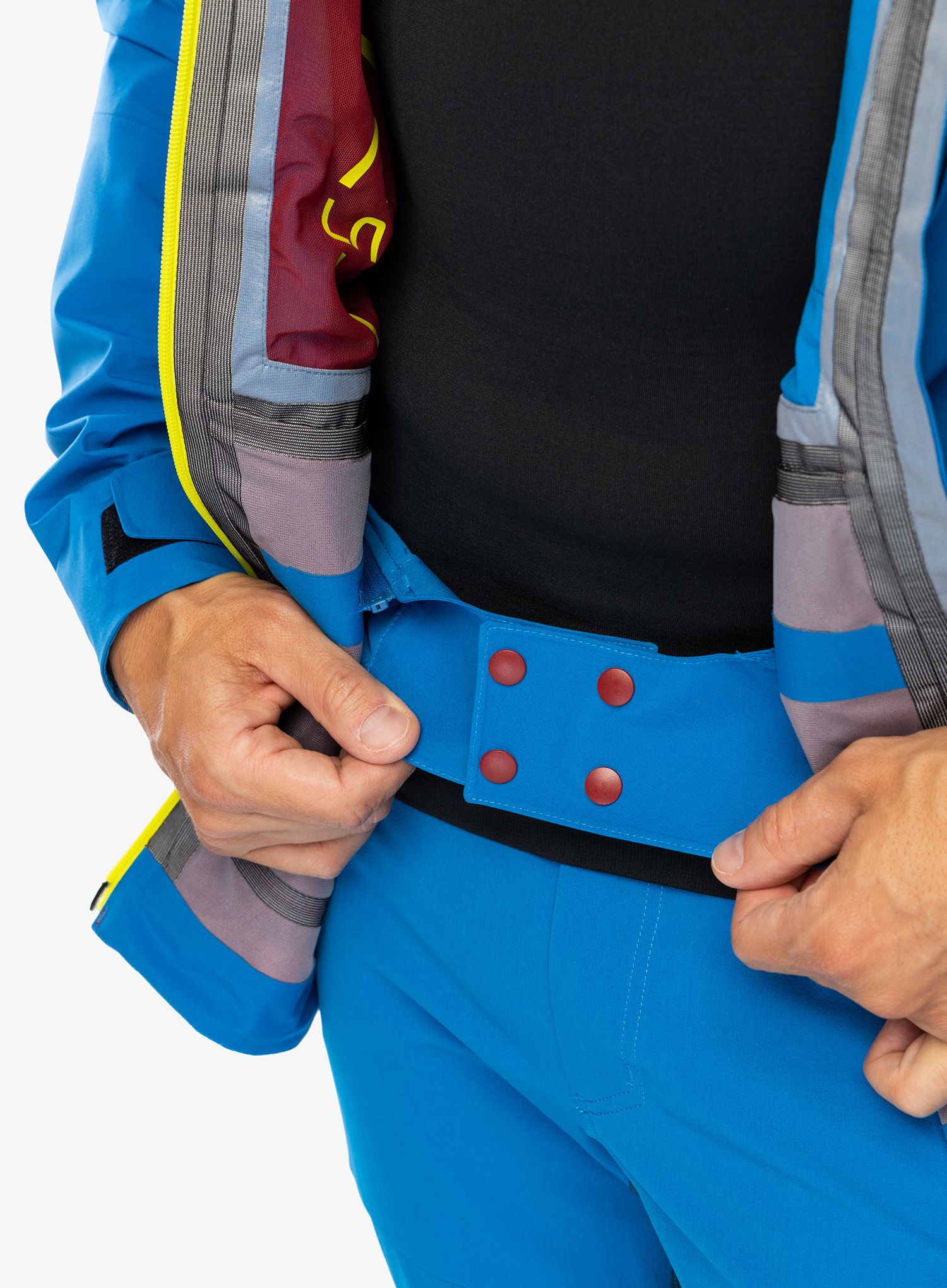 Kišna jakna La Sportiva Chaser Evo Shell Jkt - electric blue/sangria