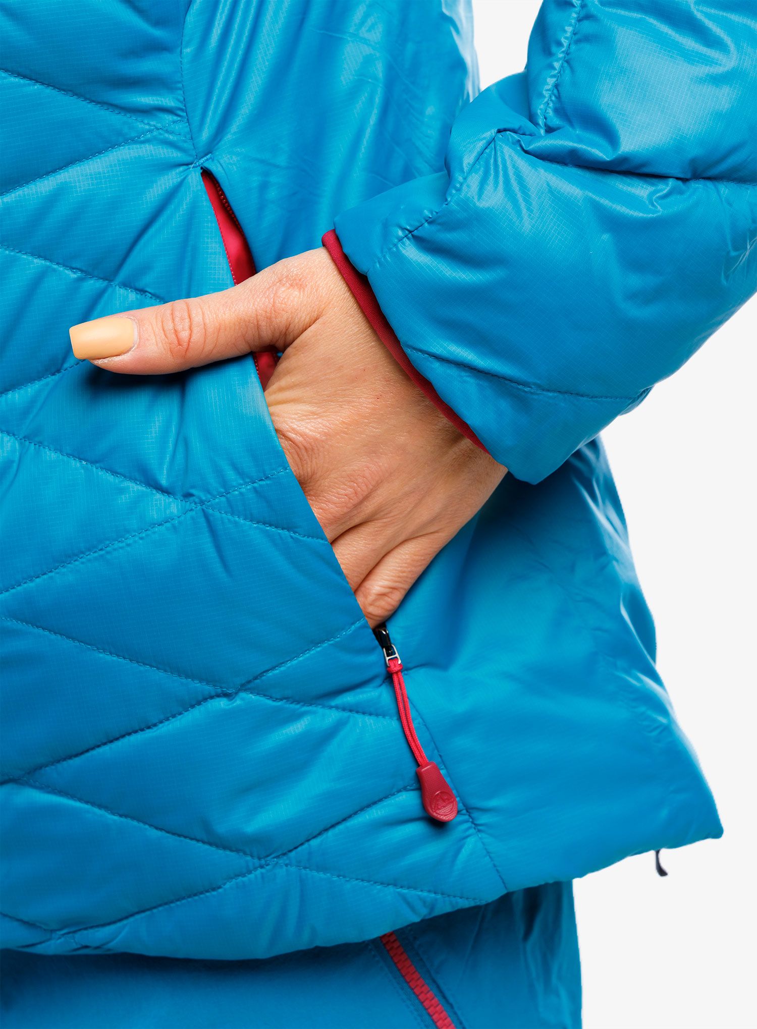 Ženska perjana jakna La Sportiva Deimos Down Jacket - crystal/cerise