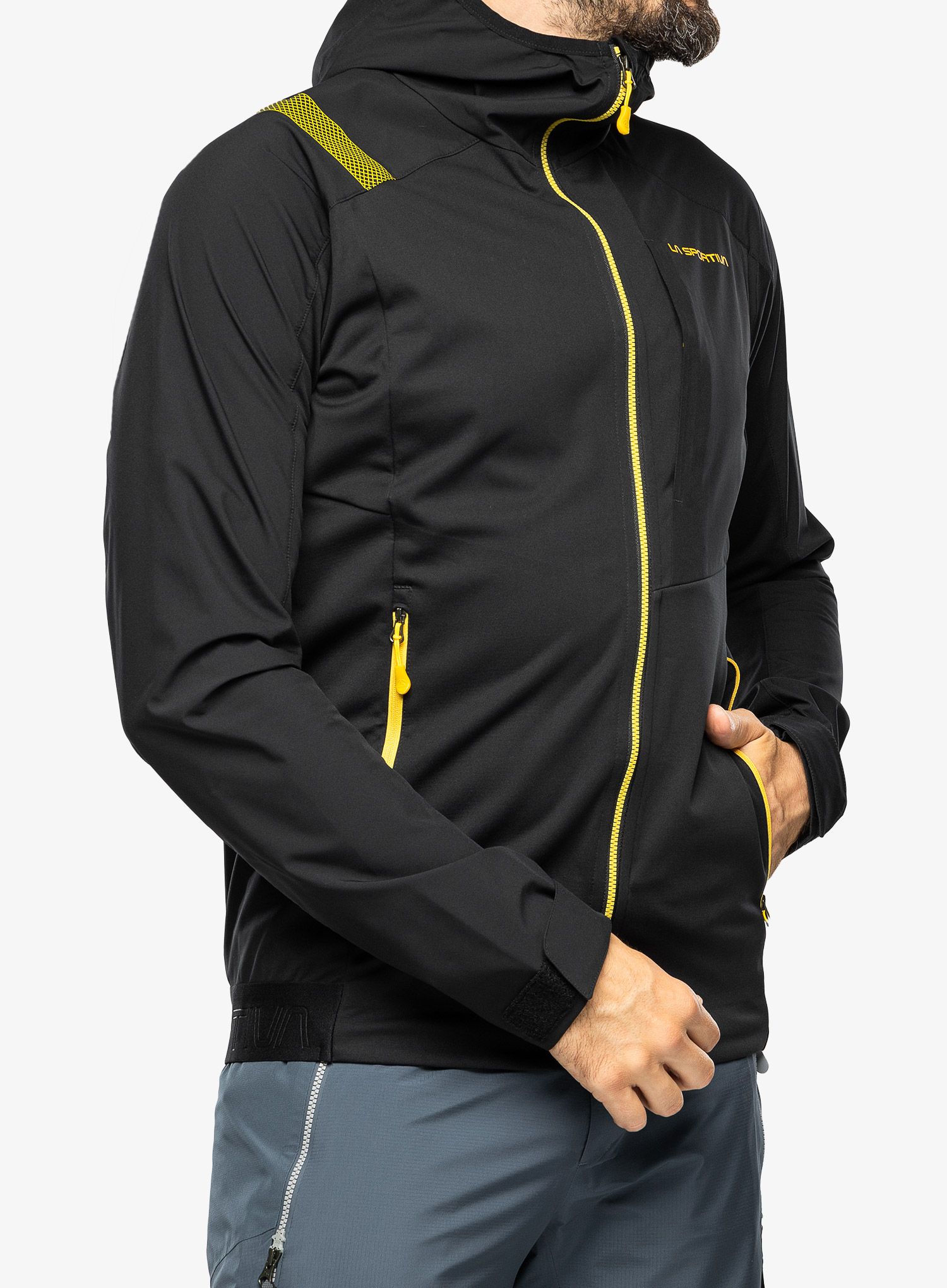 Softshell jakna La Sportiva Macnas Softshell Jkt - black