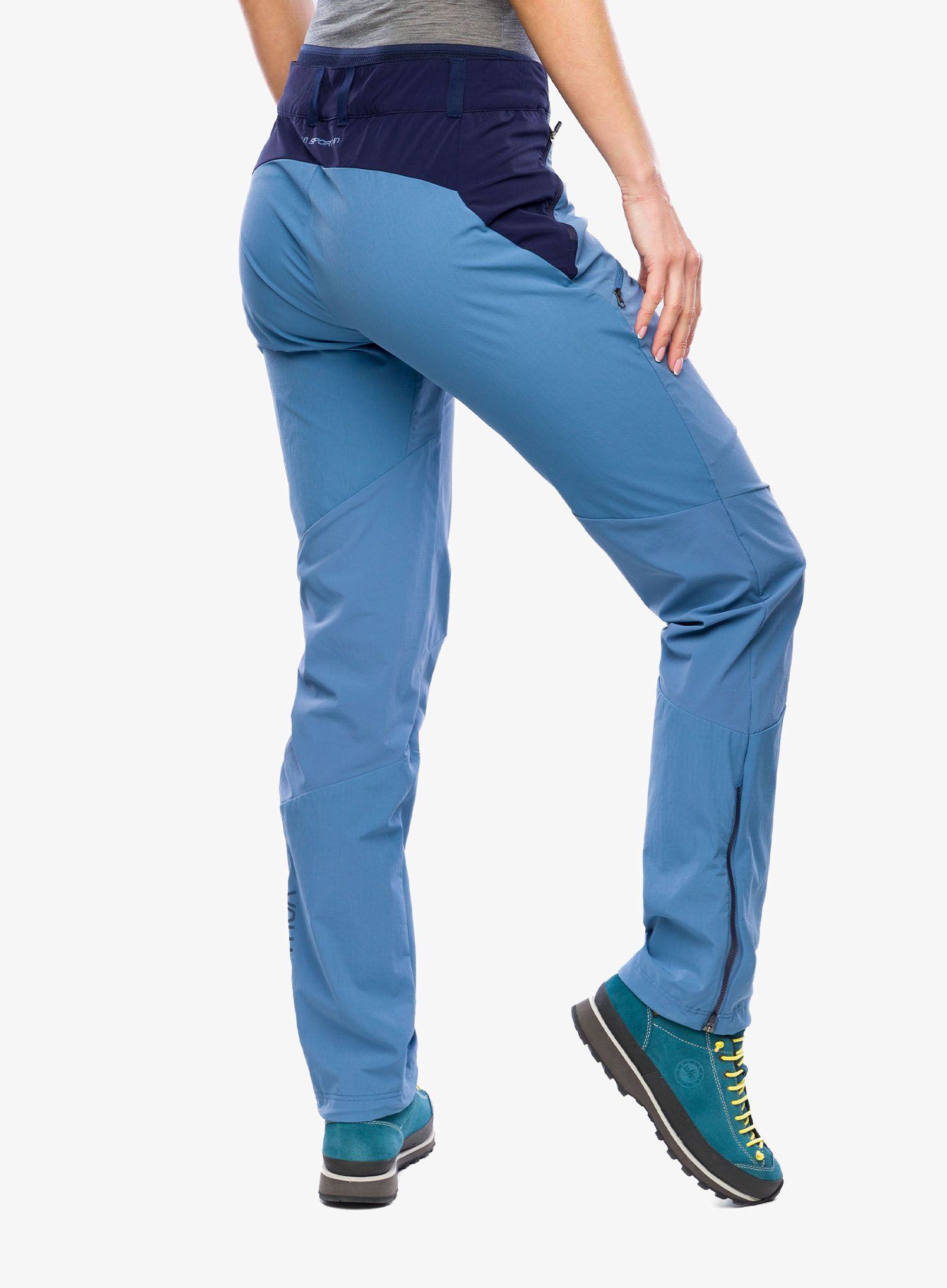 Ženske trekking hlače La Sportiva Monument Pant - moonlight/deep sea