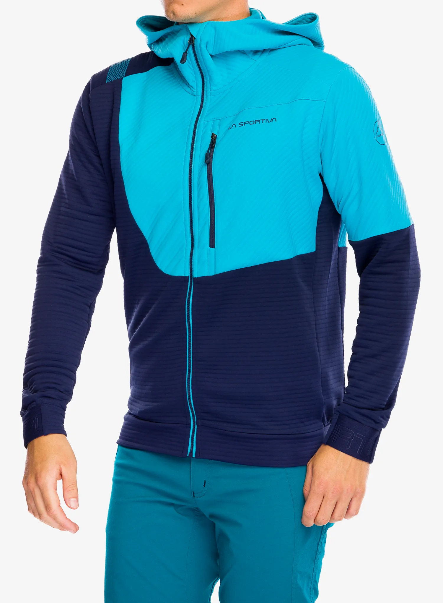 Majica s kapuljačom La Sportiva Mood Hoody - deep sea/tropic blue