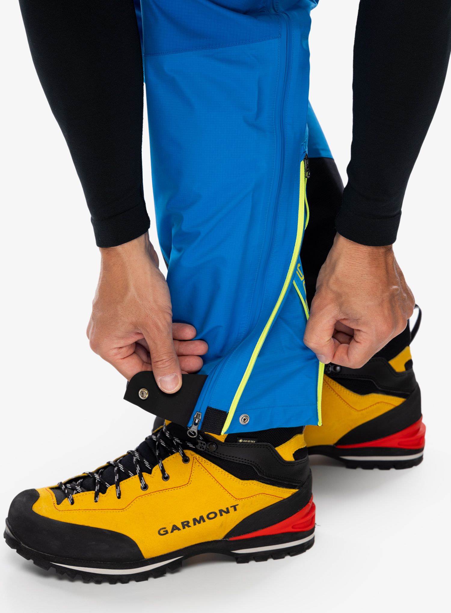Kišne hlače La Sportiva Roseg GTX Pant - electric blue/lime punch