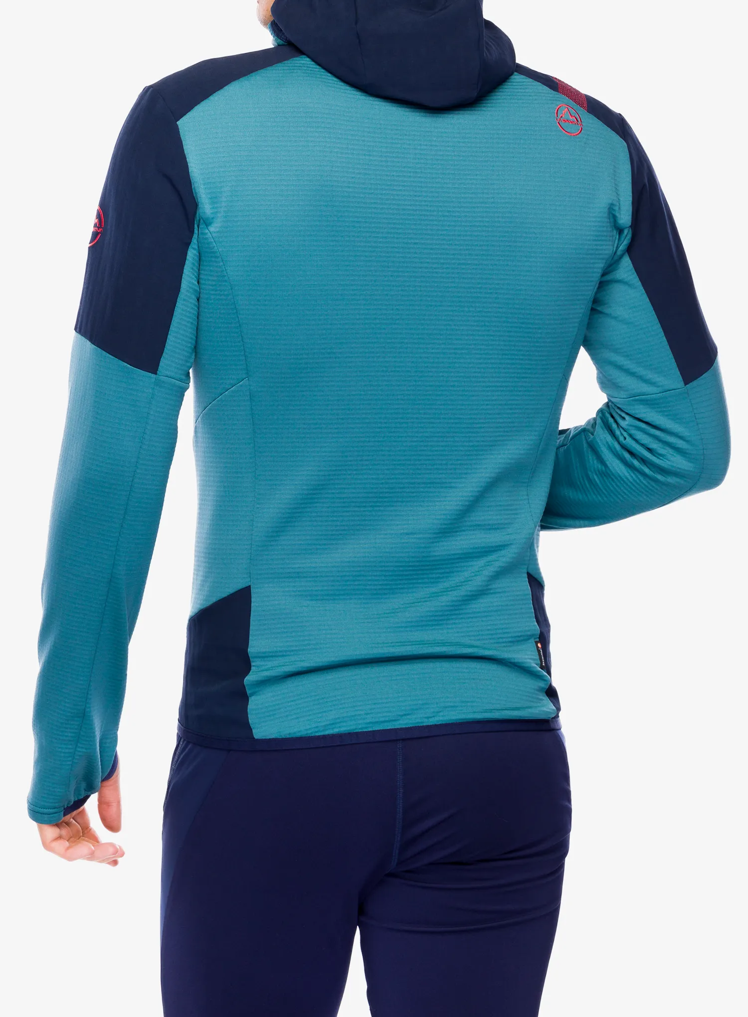Majica s kapuljačom La Sportiva Session Tech Hoody - deep sea/hurricane