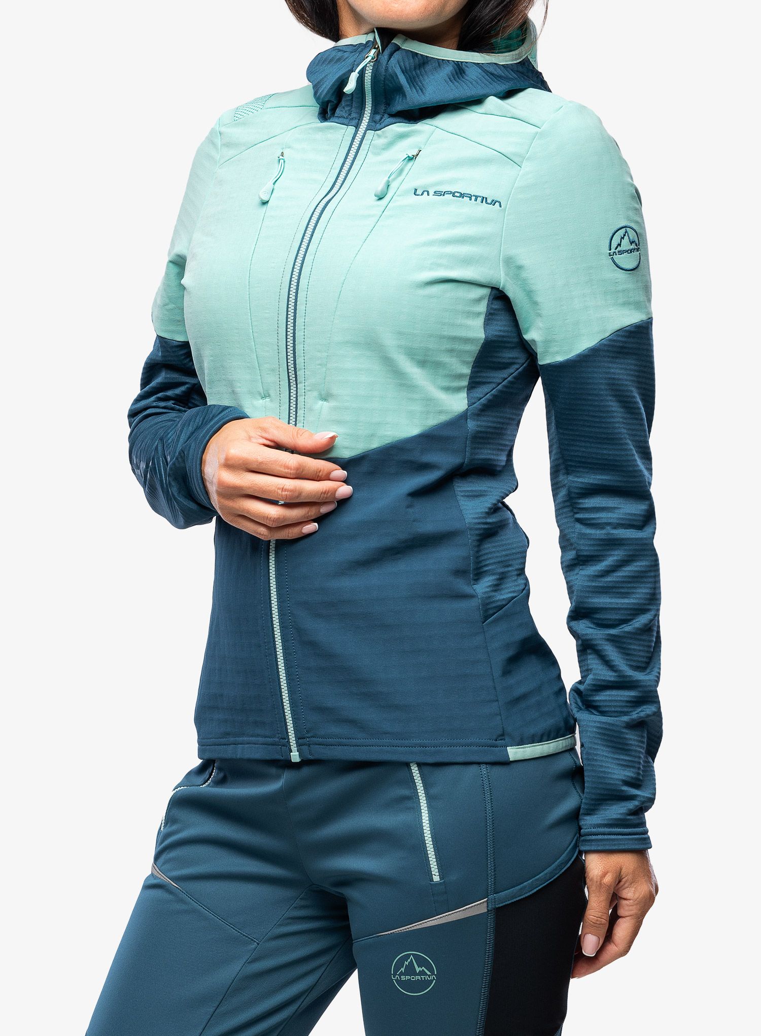 Ženska dukserica La Sportiva Session Tech Hoody - storm blue/iceberg
