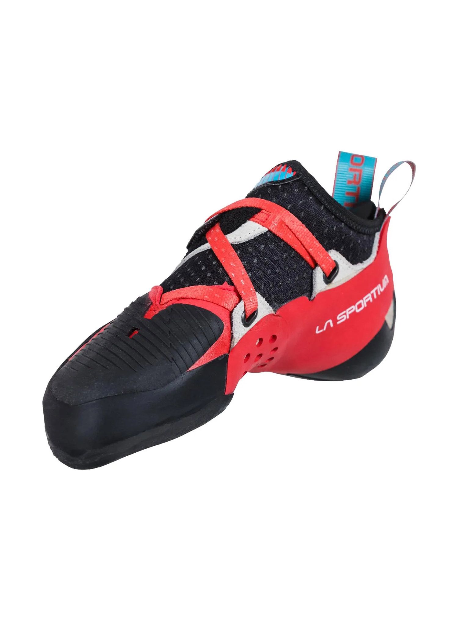 Ženske penjačke cipele La Sportiva Solution Comp - hibiscus/malibu blue