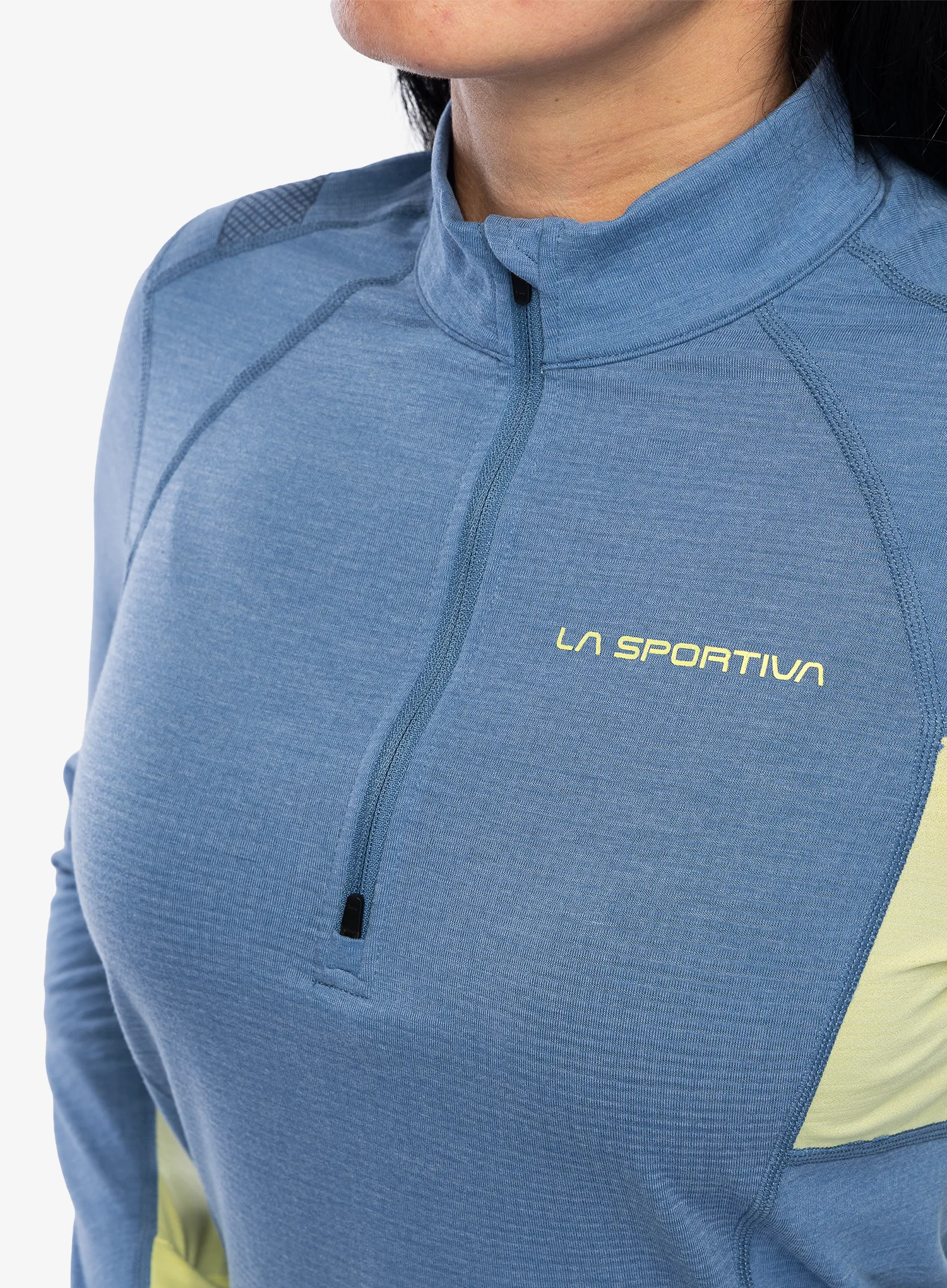 Ženska dukserica La Sportiva Swift Long Sleeve - moonlight/zest