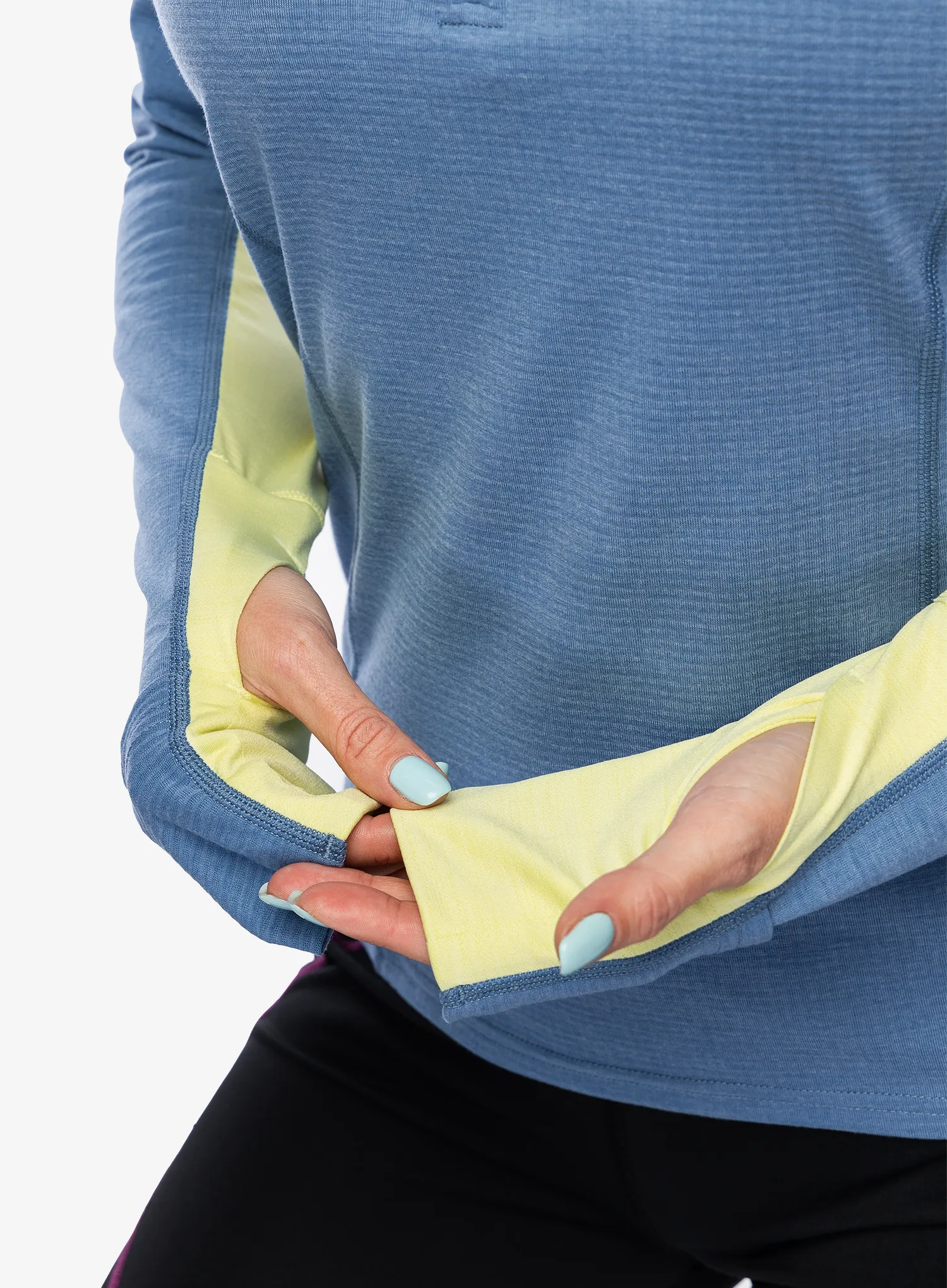 Ženska dukserica La Sportiva Swift Long Sleeve - moonlight/zest
