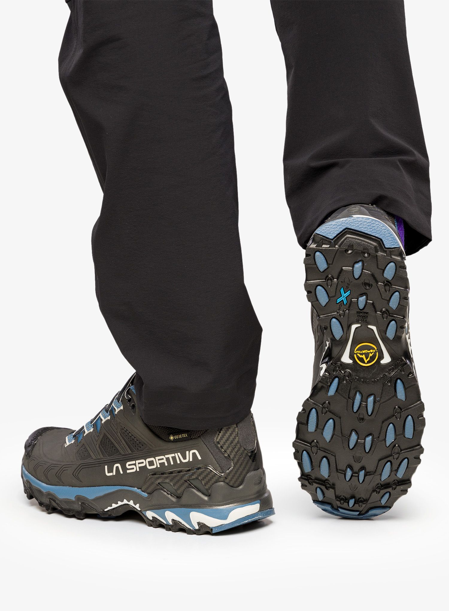 Ženske cipele La Sportiva Ultra Raptor II Leather GTX - carbon/atlantic