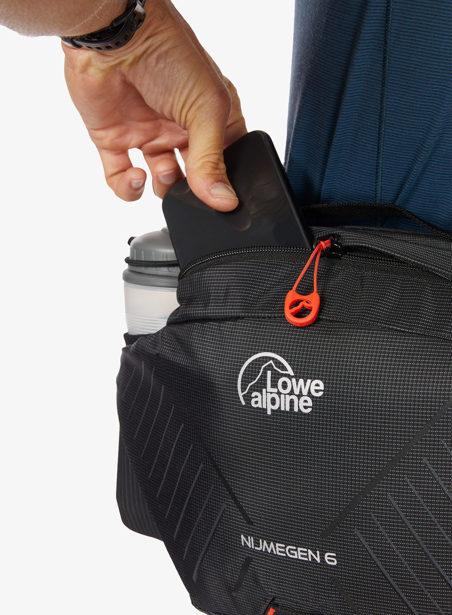 Torbica oko struka Lowe Alpine Nijmegen 6 - black