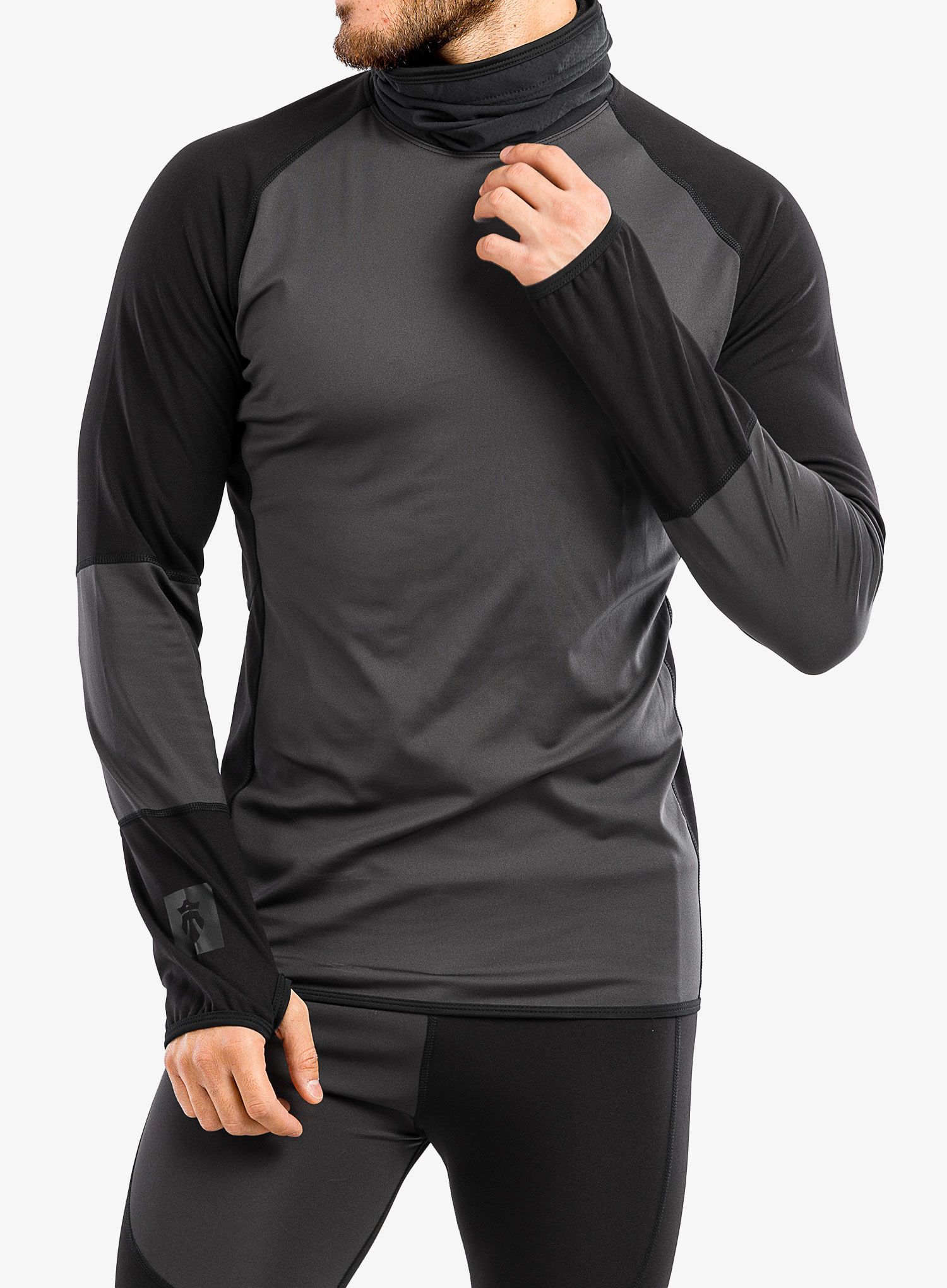 Termoaktivna dukserica Majesty Surface Base Layer Top - black/graphite