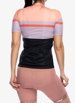 Ženska biciklistička majica Maloja Madrisa - deep black