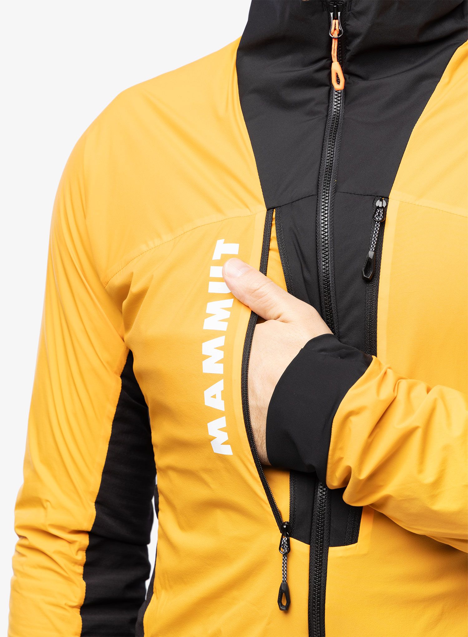 Jakna Mammut Aenergy IN Hybrid Jacket - tangerine/black
