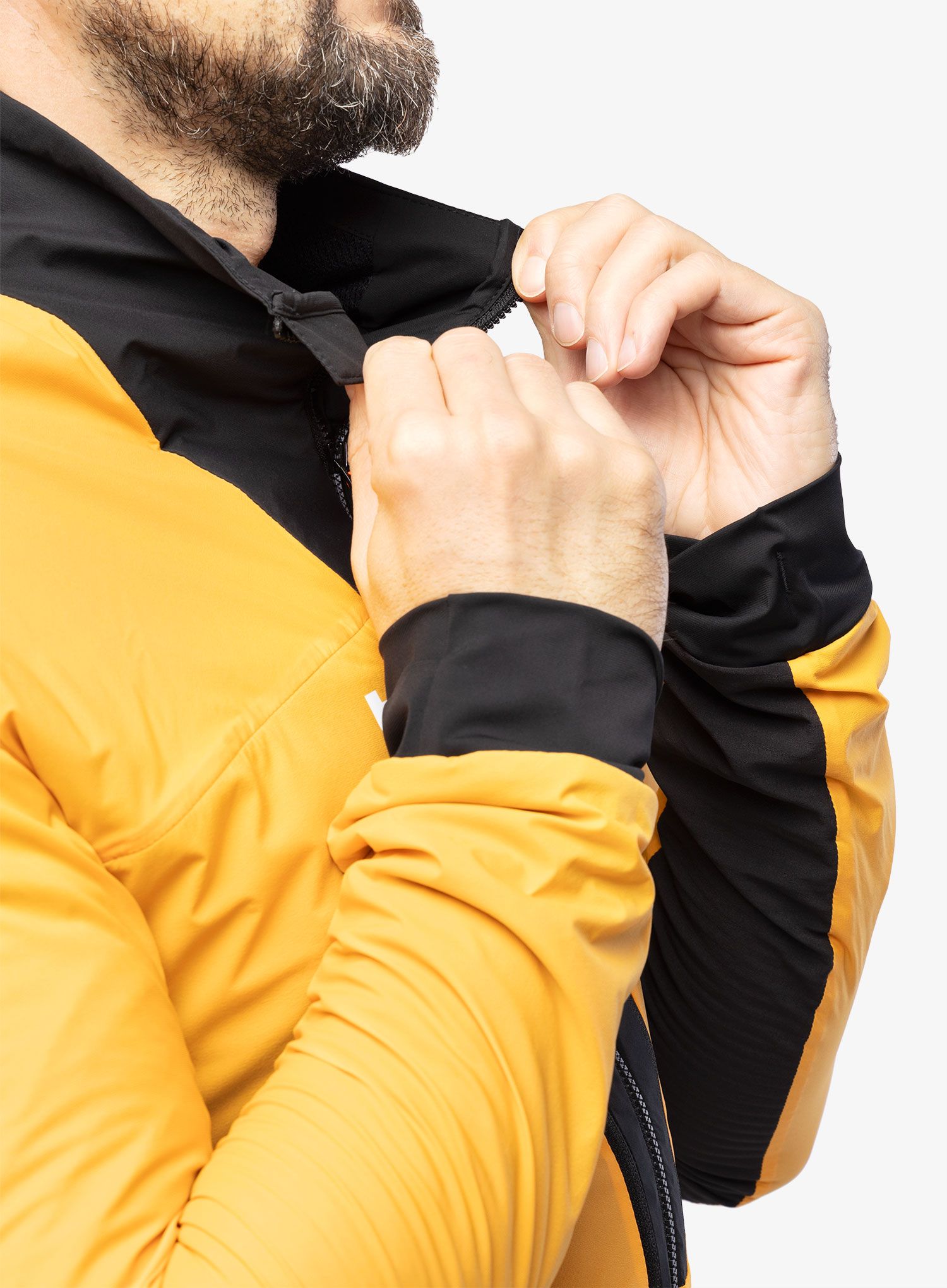 Jakna Mammut Aenergy IN Hybrid Jacket - tangerine/black