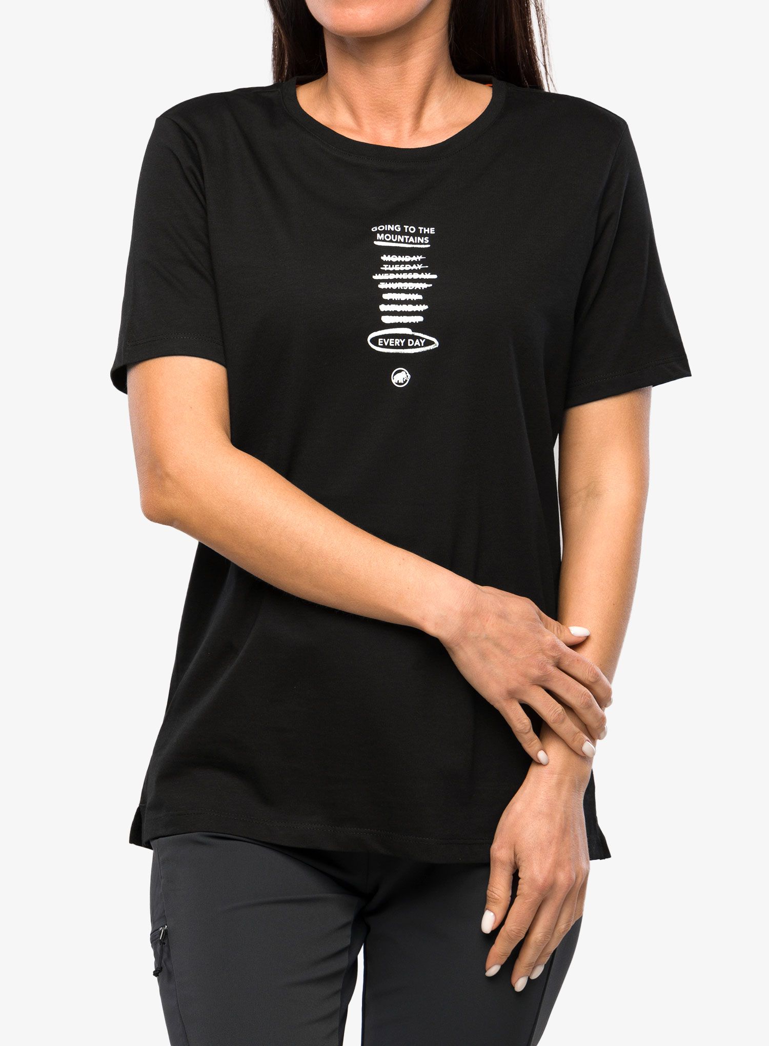 Ženska majica Mammut Core T-Shirt Every Day - black