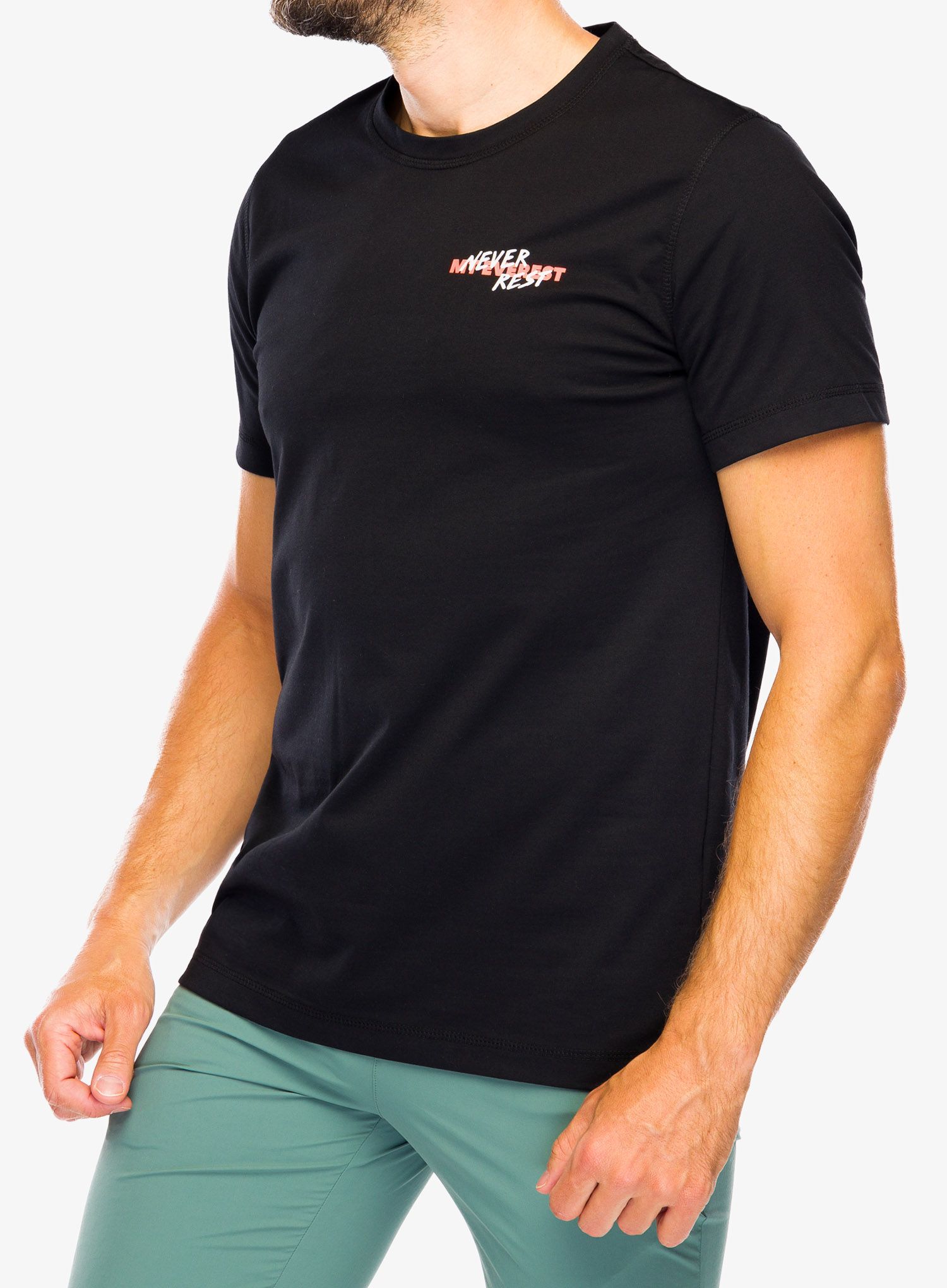 Majica Mammut Core T-Shirt Never Rest - black