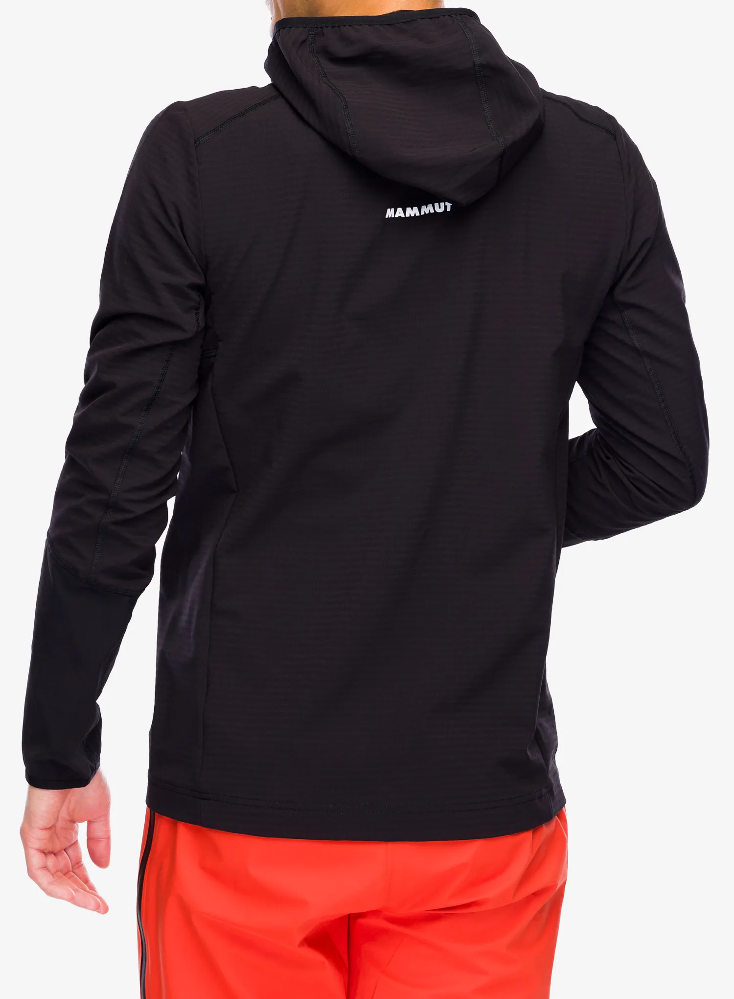 Dukserica Mammut Madris Light ML Half Zip Hoody - black