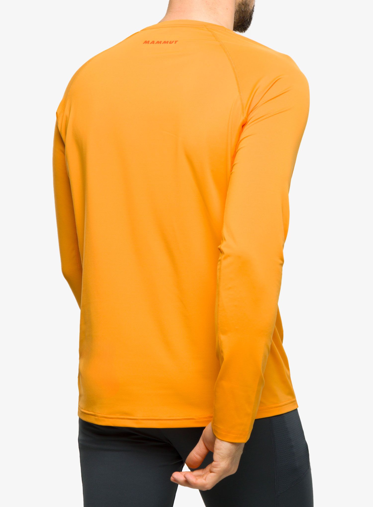 Dukserica Mammut Selun FL Longsleeve Logo - tangerine
