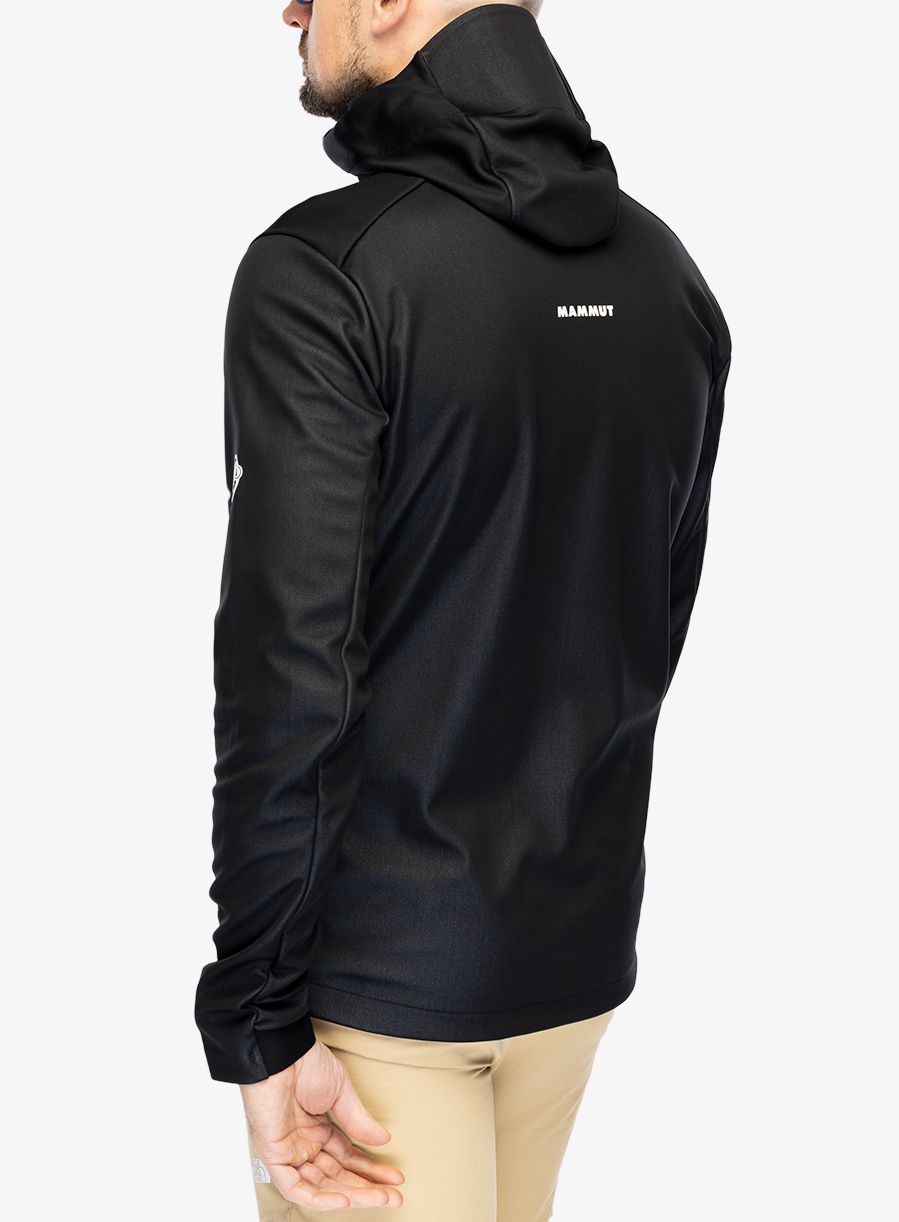 Softshell jakna Mammut Ultimate VII SO Hooded Jacket - black