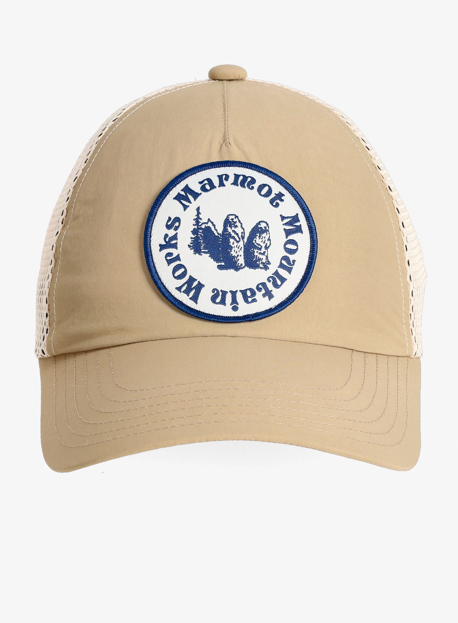 Kačket Marmot Alpine Soft Mesh Trucker - light oak/twilight