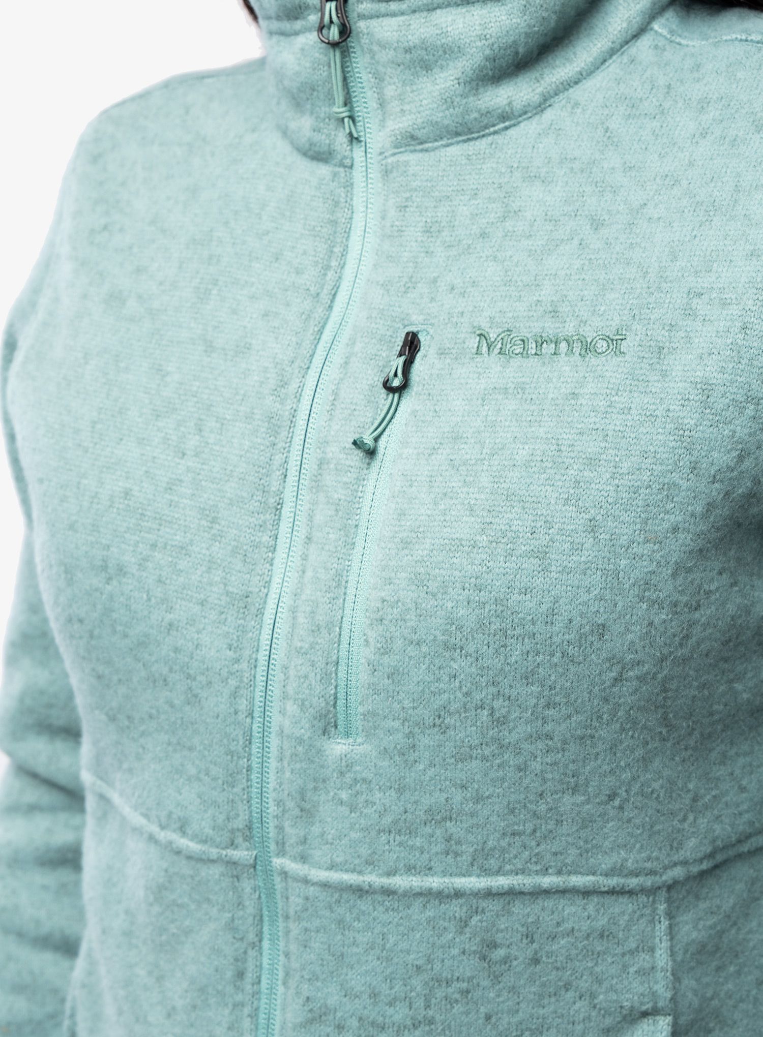 Ženska dukserica Marmot Drop Line Jacket - blue agave