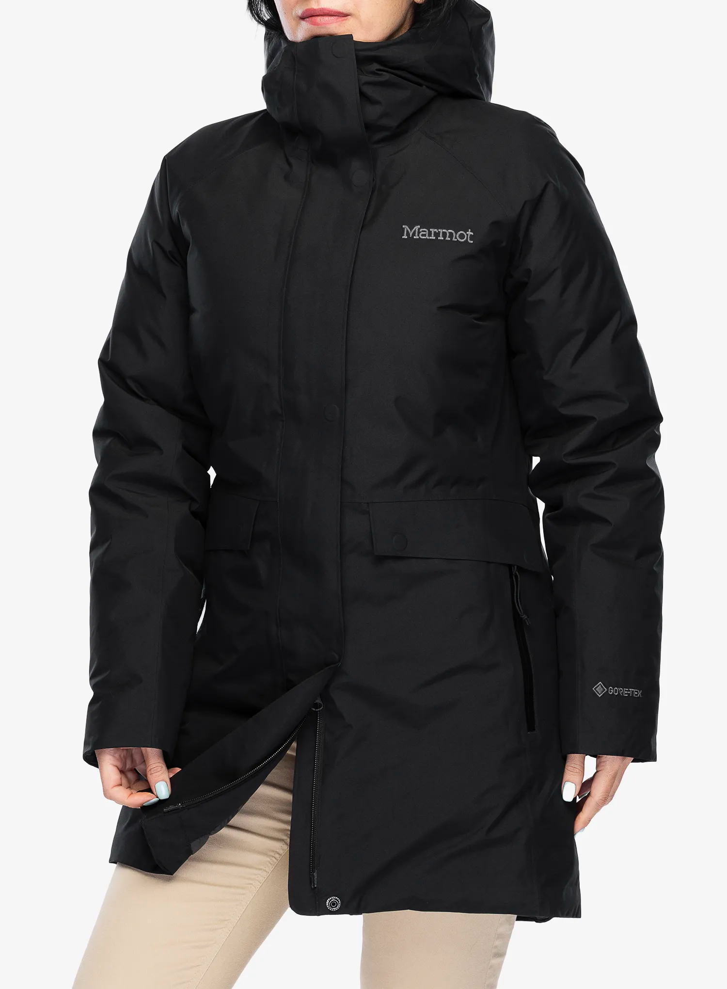 Ženska perjana jakna Marmot Oslo GTX Jacket - black