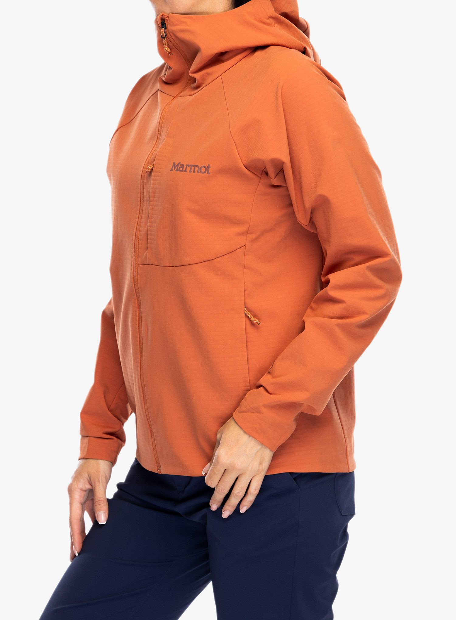 Ženska vjetrovka Marmot Pinnacle DriClime Hoody - auburn