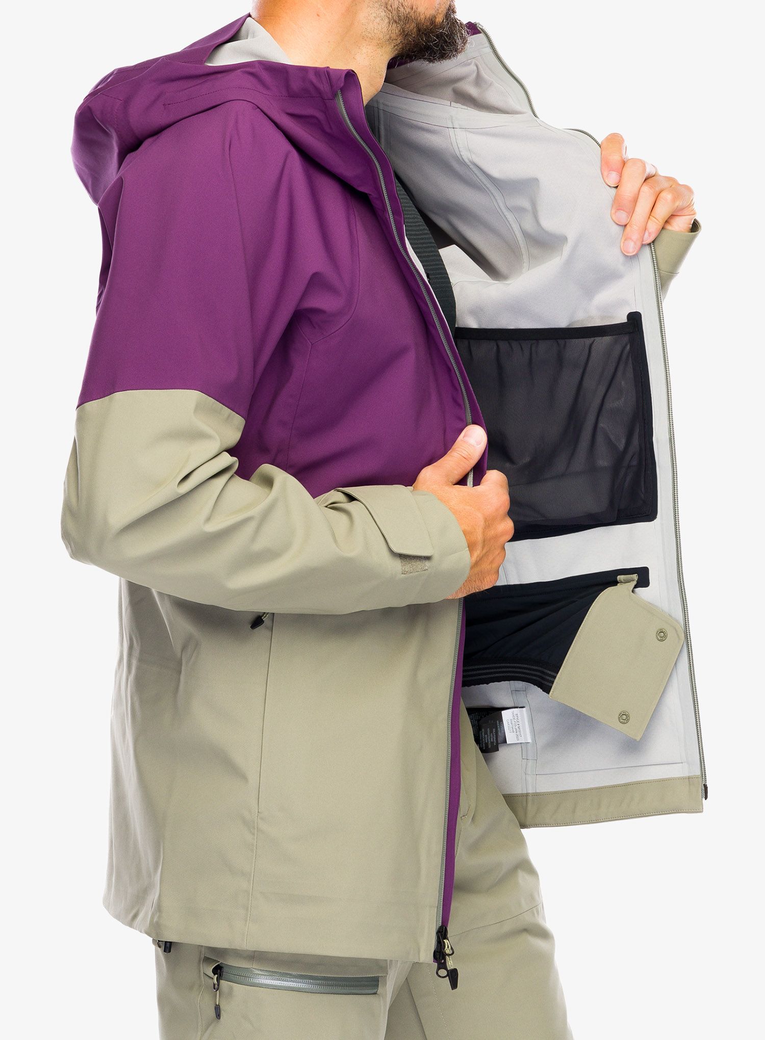 Kišna jakna Marmot Refuge Pro Jacket - purple fig/vetiver