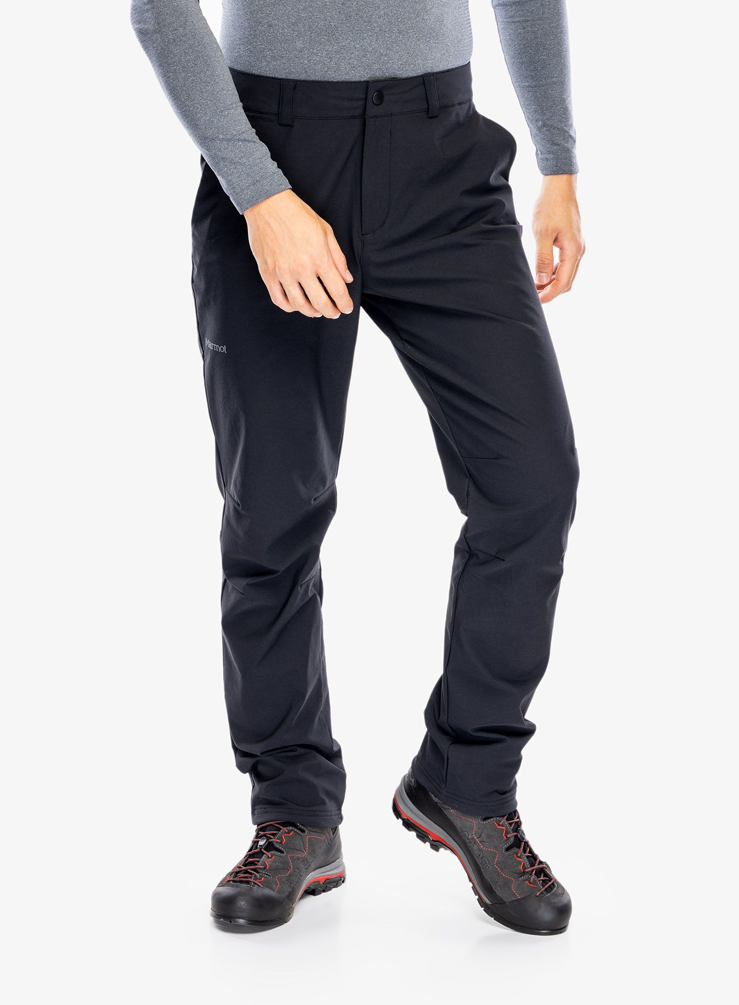 Planinarske hlače Marmot Scree Pants - black/black