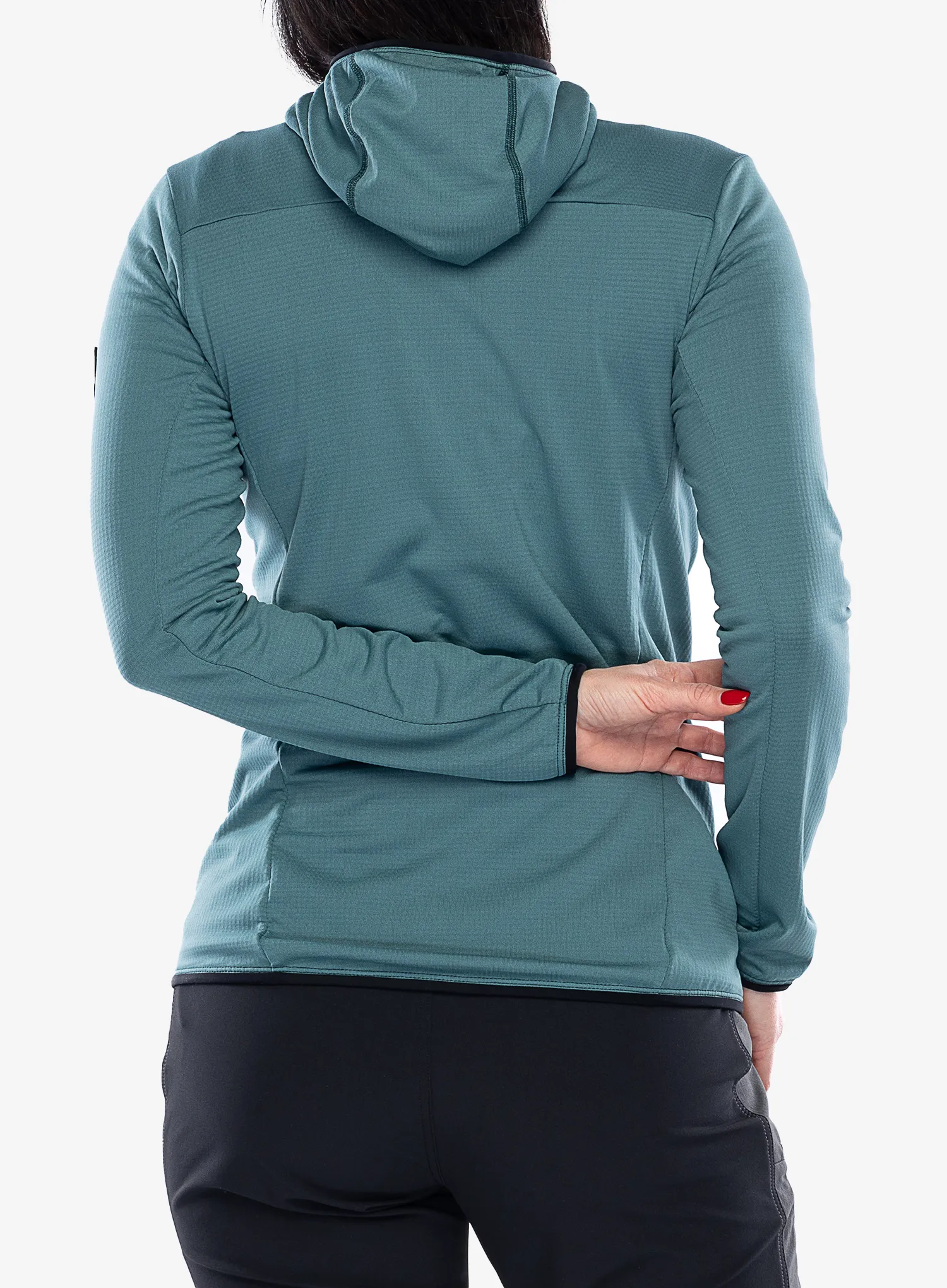 Ženska dukserica od flisa Millet Trilogy Light Grid Hoodie - hydro