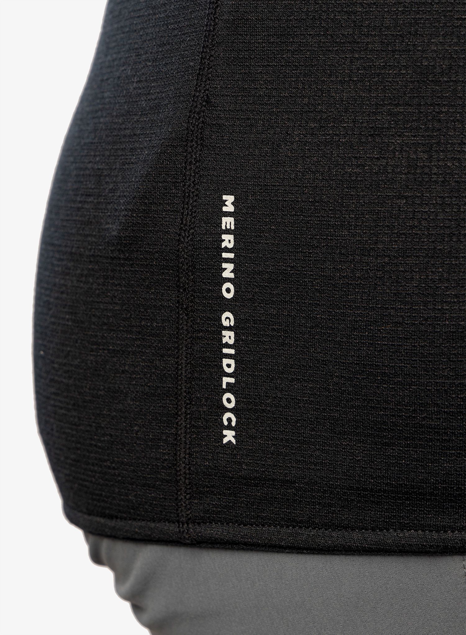 Dukserica od flisa Mons Royale Approach Merino Shift Fleece Hood - black