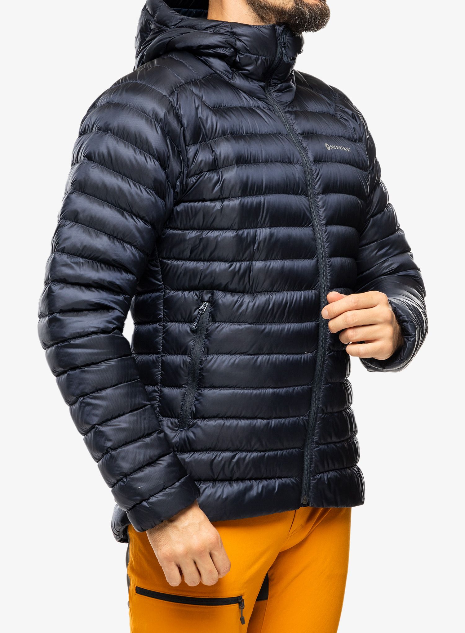 Pernata jakna Montane Anti-Freeze Hoodie - eclipse blue