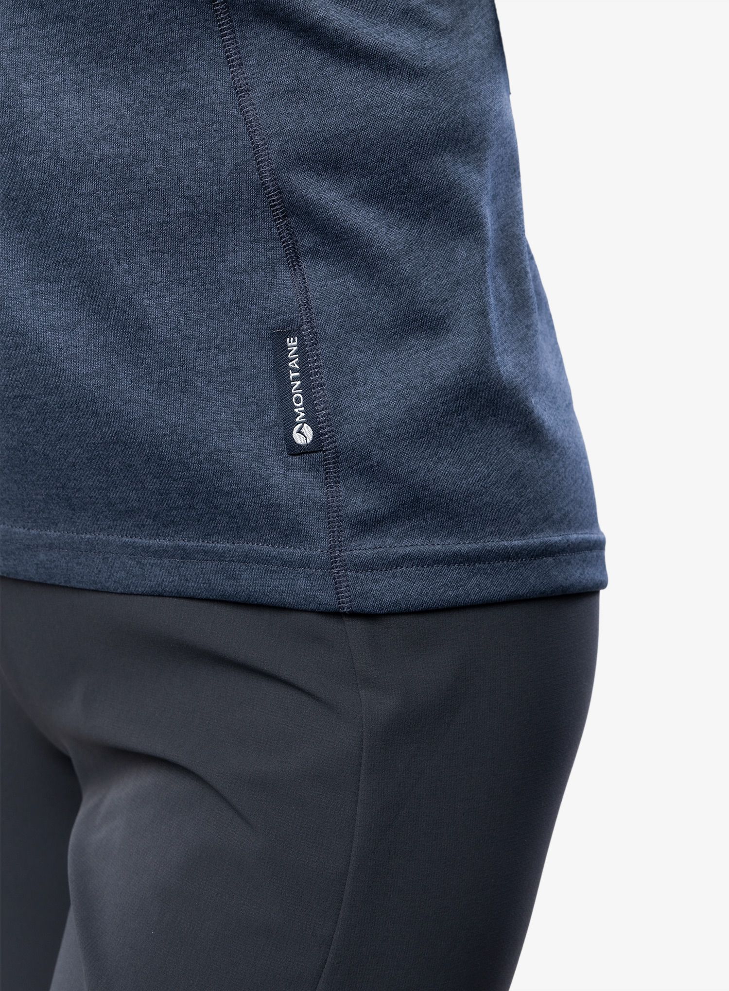 Ženska termoaktivna dukserica Montane Dart Zip Neck - eclipse blue