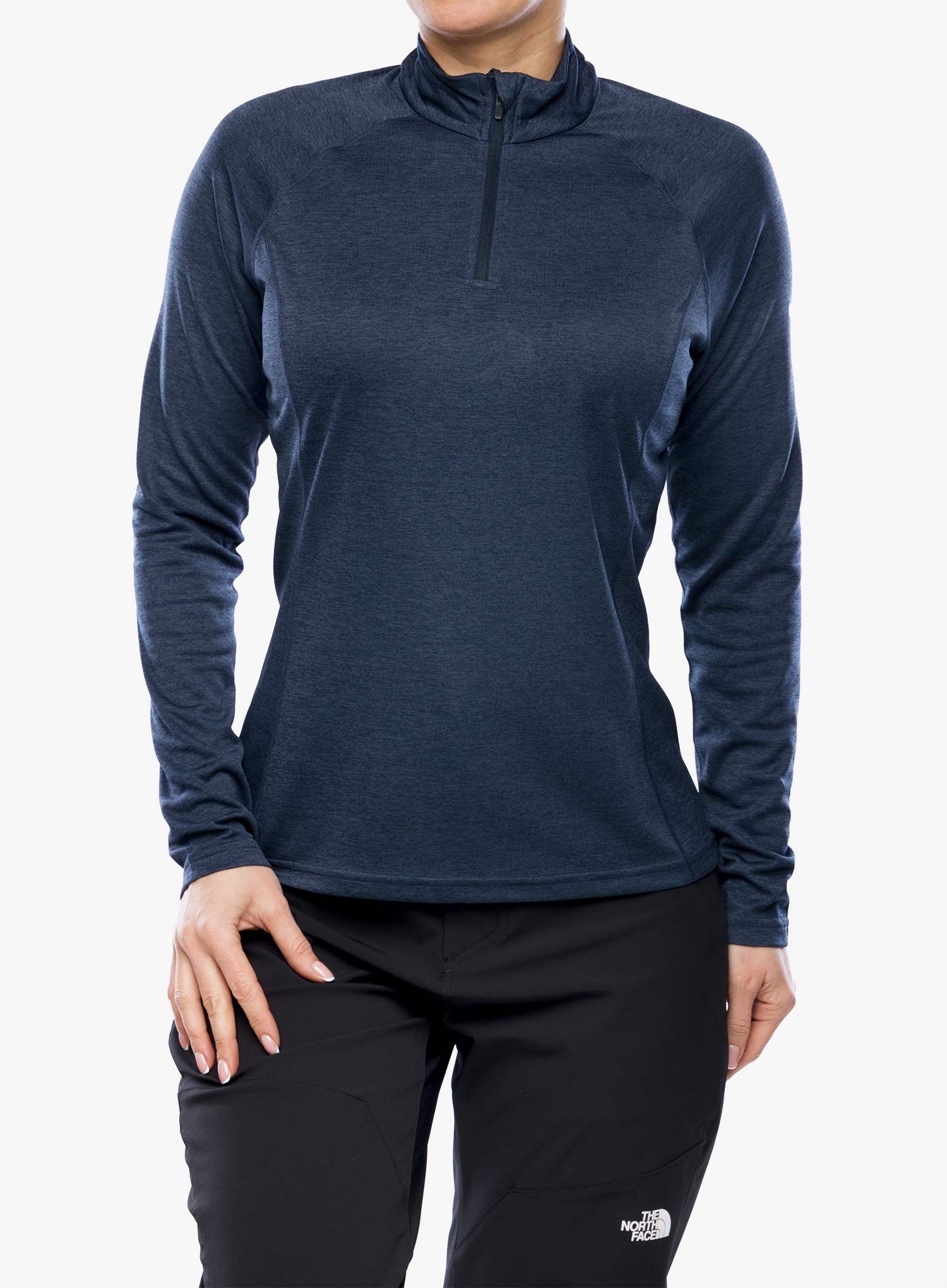 Ženska termoaktivna dukserica Montane Dart Zip Neck - eclipse blue