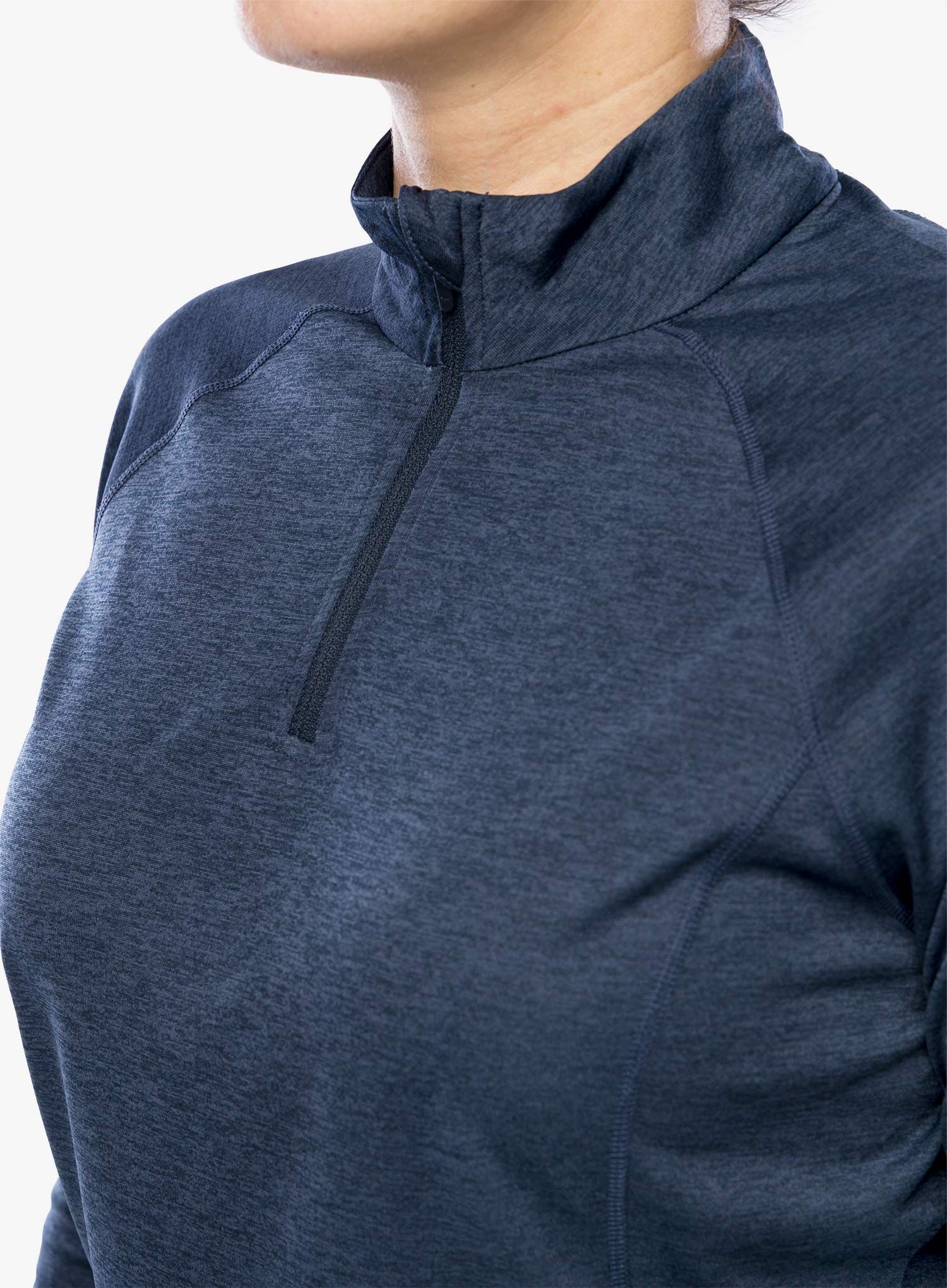 Ženska termoaktivna dukserica Montane Dart Zip Neck - eclipse blue