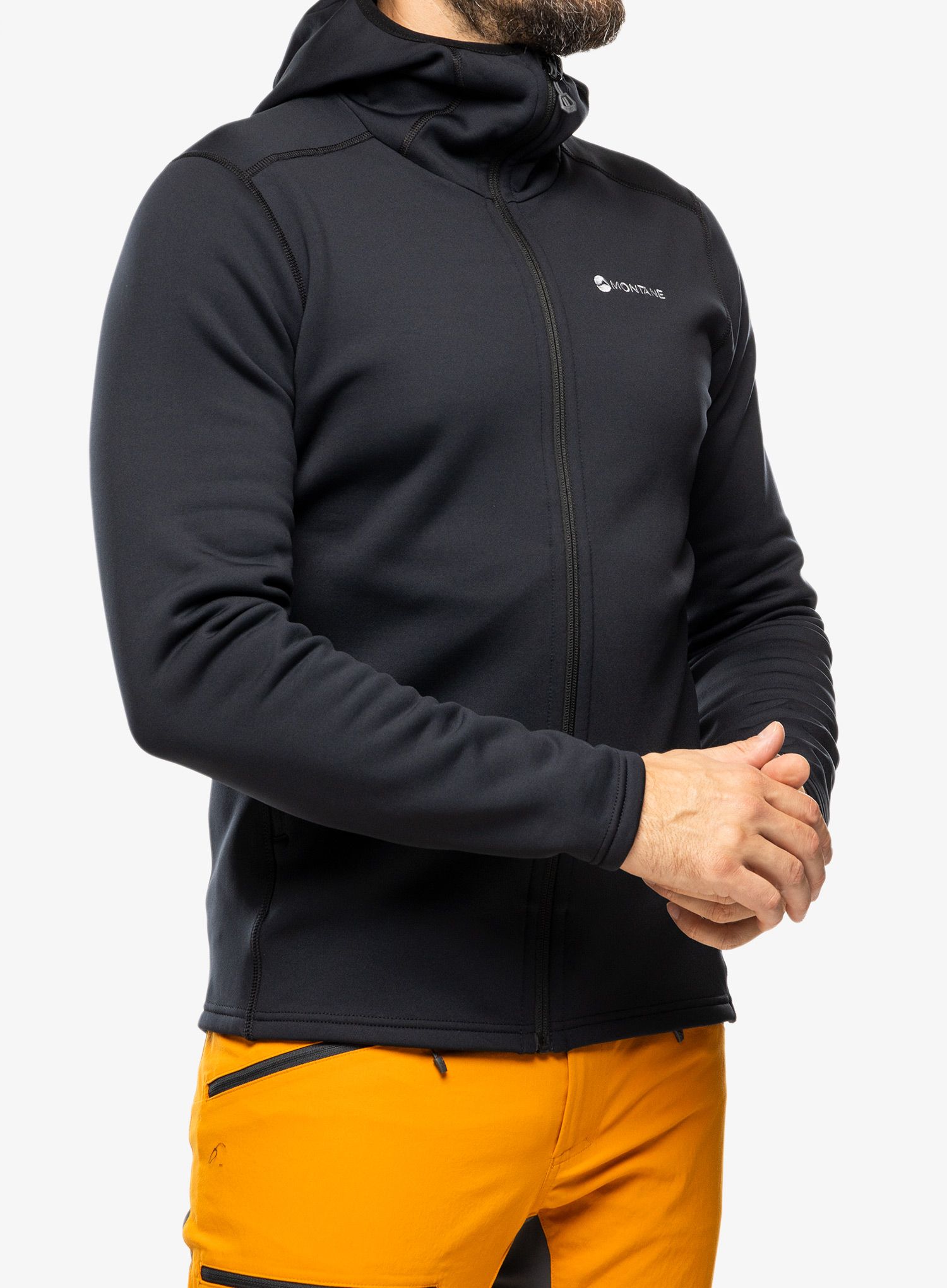 Majica s kapuljačom Montane Fury Hoodie - black