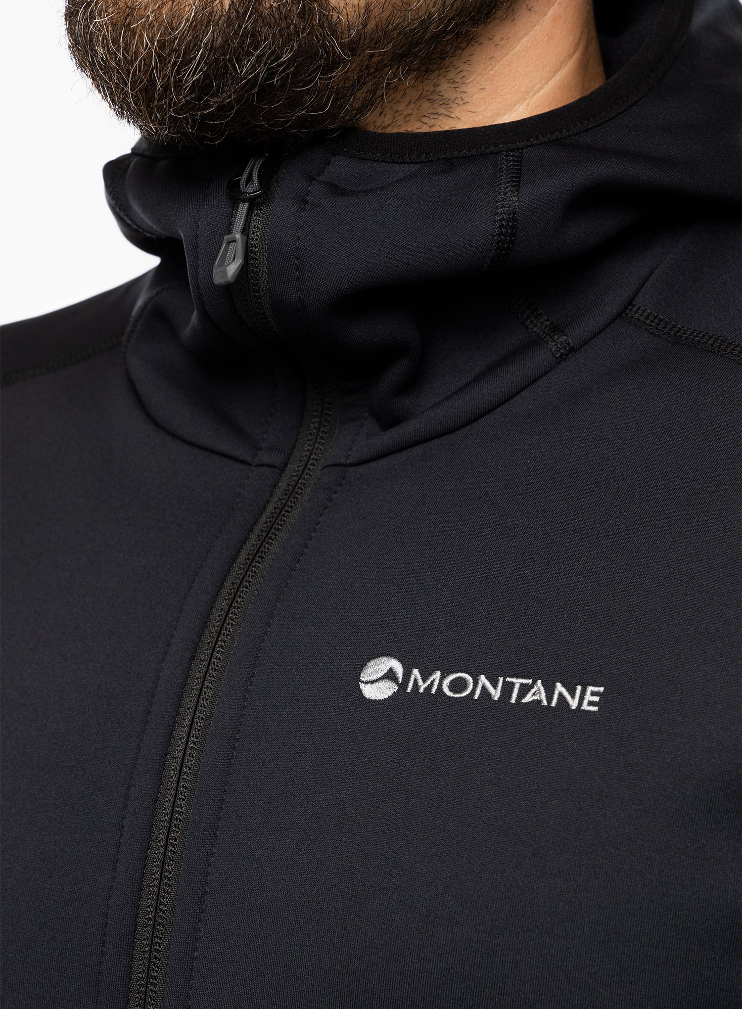 Majica s kapuljačom Montane Fury Hoodie - black