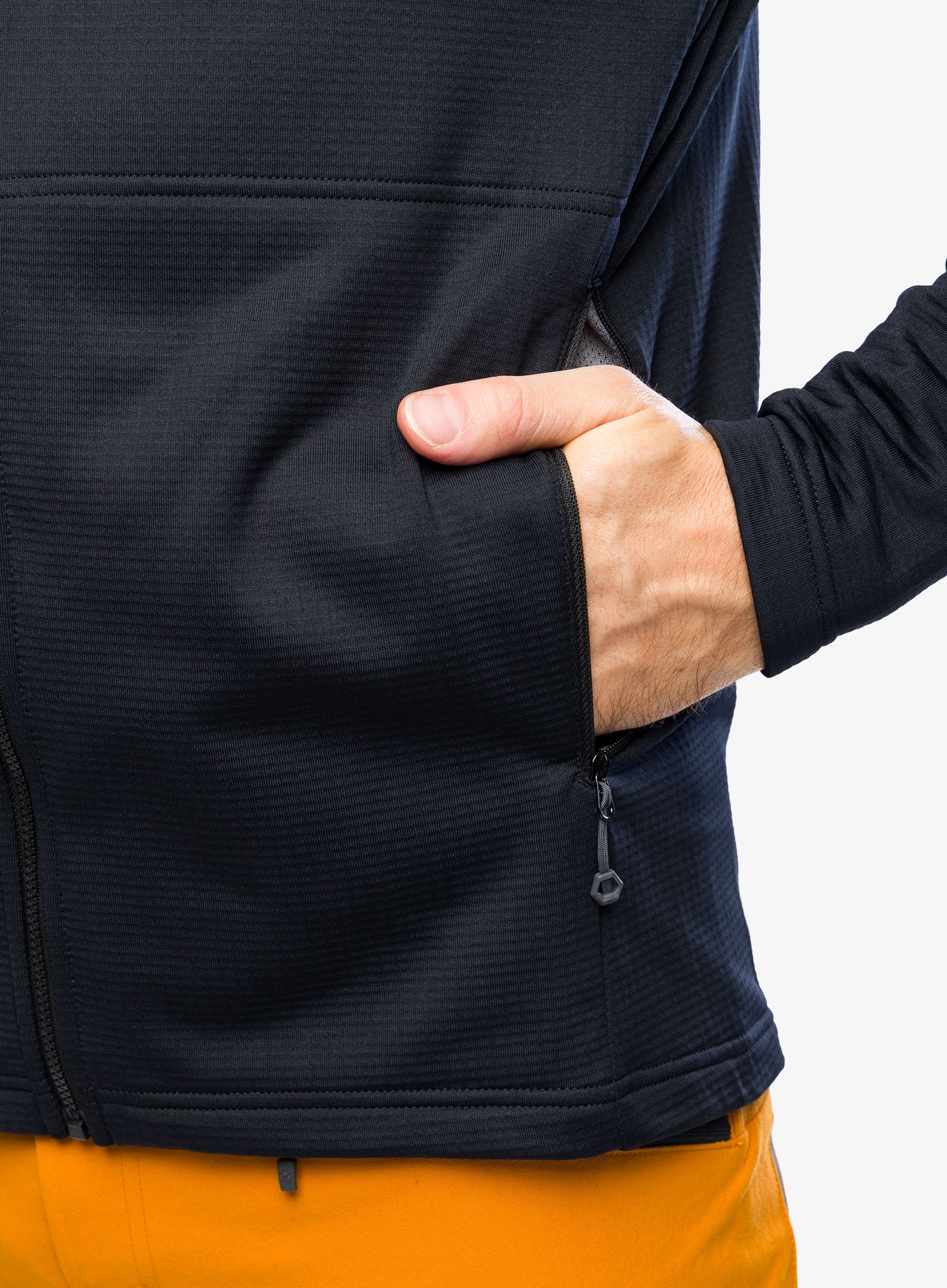 Dukserica na otkopčavanje Montane Protium Jacket - black