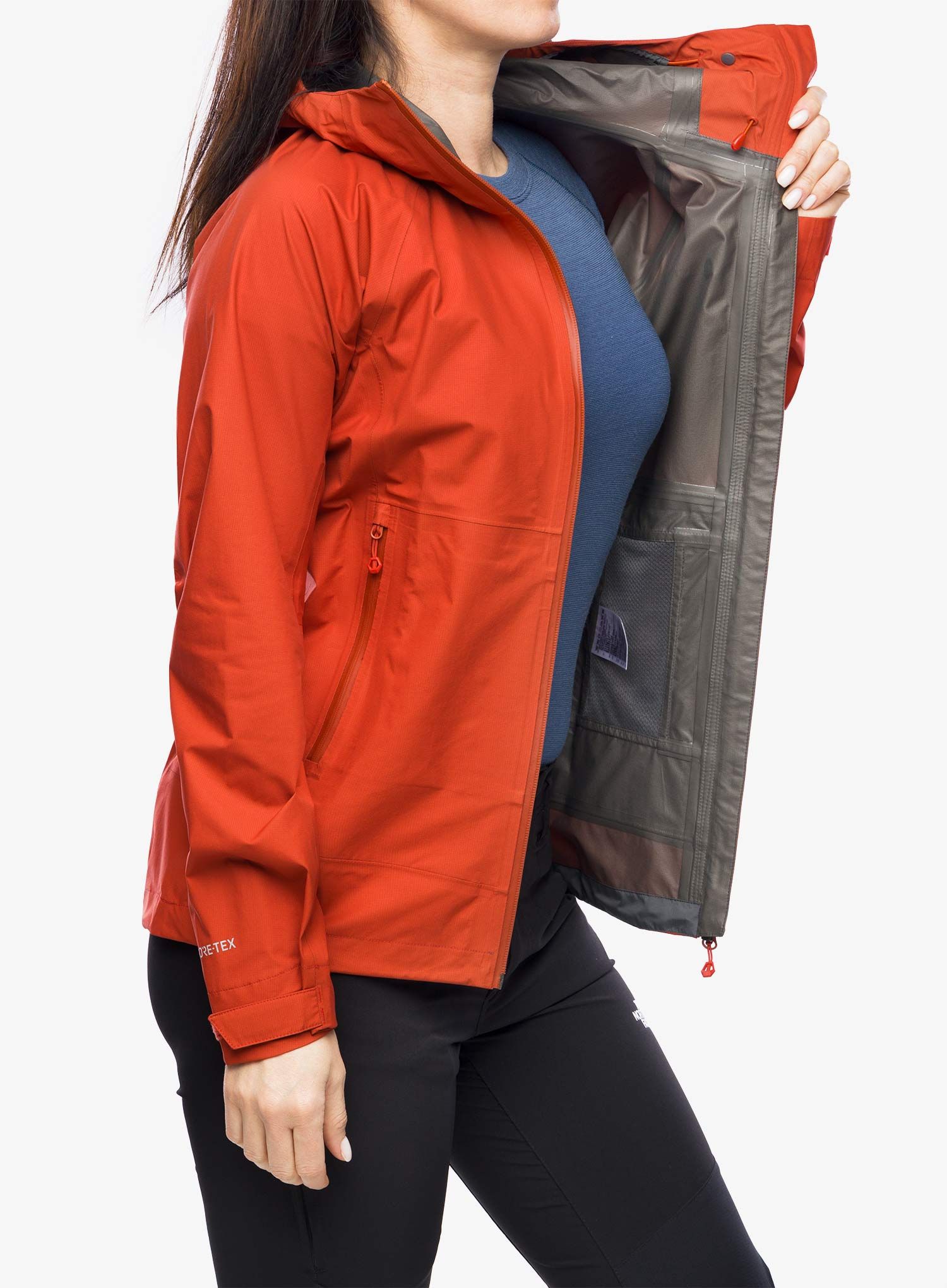 GORE-TEX ženska jakna Montane Spirit Lite Jacket - saffron red