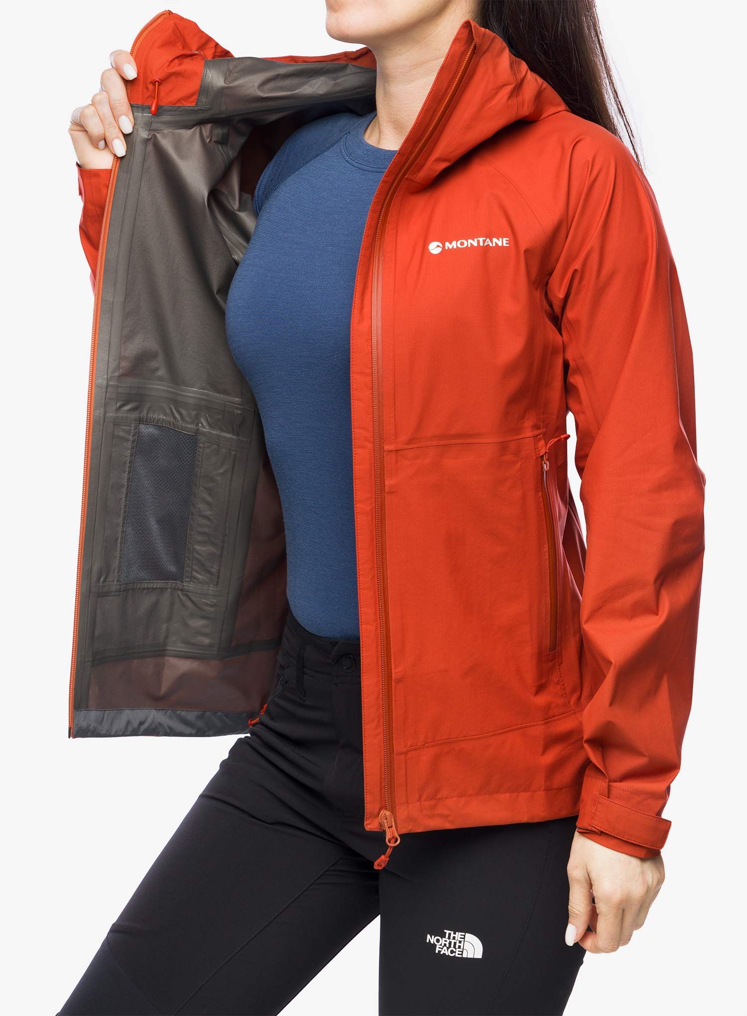 GORE-TEX ženska jakna Montane Spirit Lite Jacket - saffron red