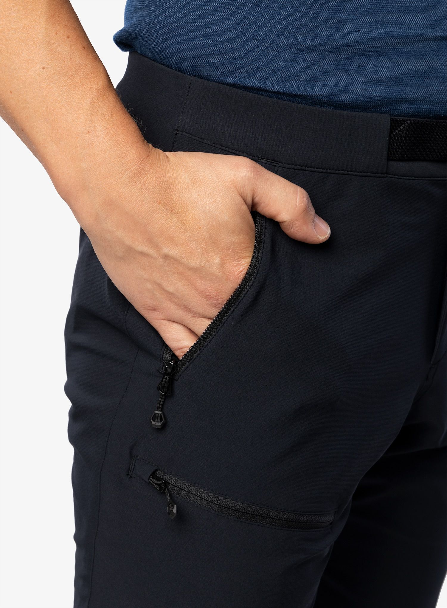 Trekking hlače Montane Tenacity Pants - black