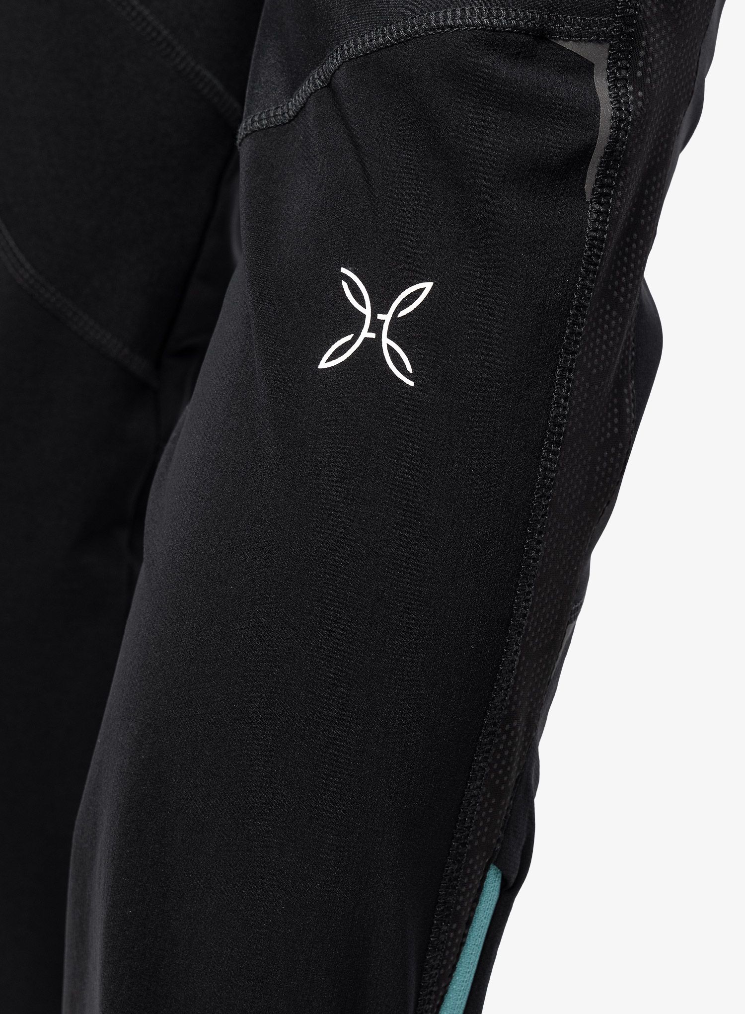 Ženske planinarske hlače Montura Evoque 2 Pants - black/light blue