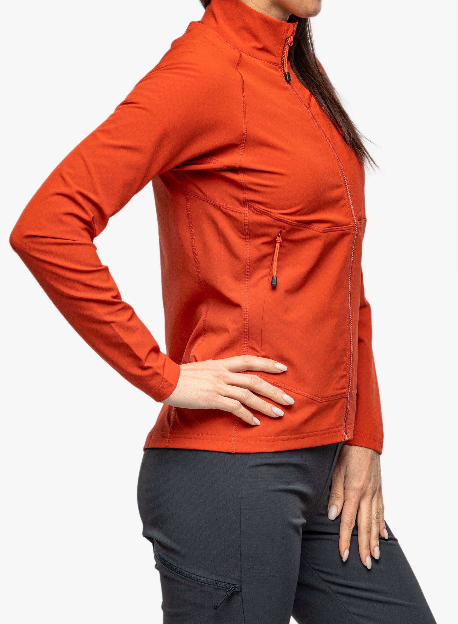 Ženska dukserica na otkopčavanje Mountain Equipment Arrow Jacket - red