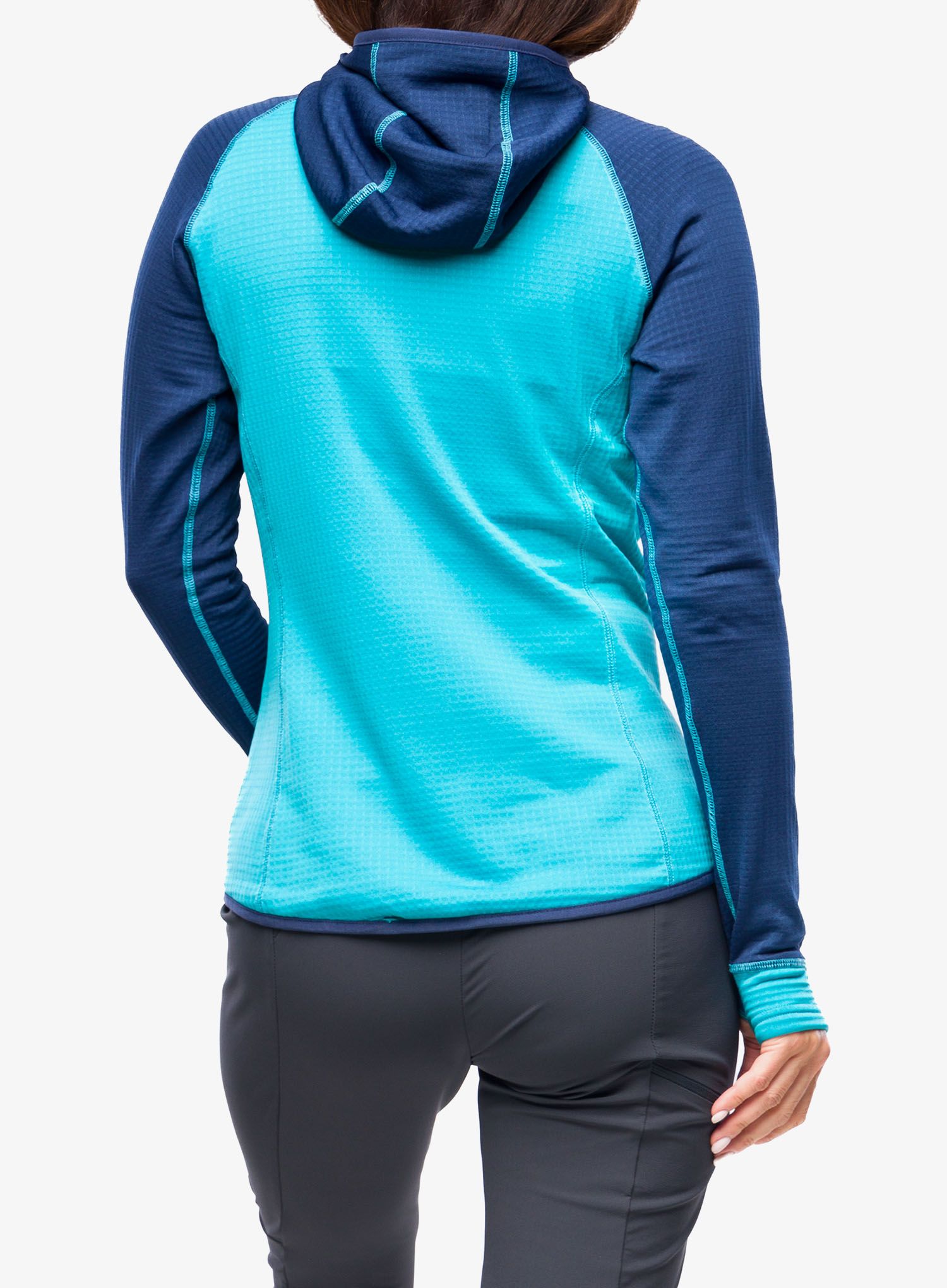 Dukserica s kapuljačom ženska Mountain Equipment Eclipse Hooded Jacket - topaz/medieval