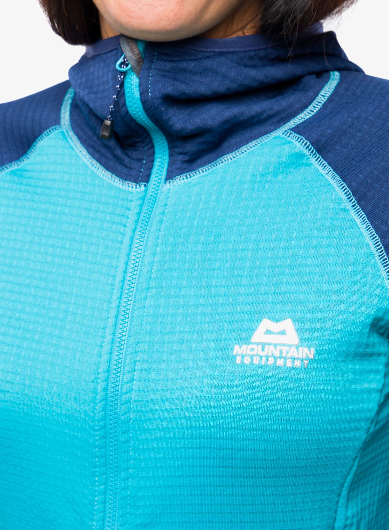 Dukserica s kapuljačom ženska Mountain Equipment Eclipse Hooded Jacket - topaz/medieval