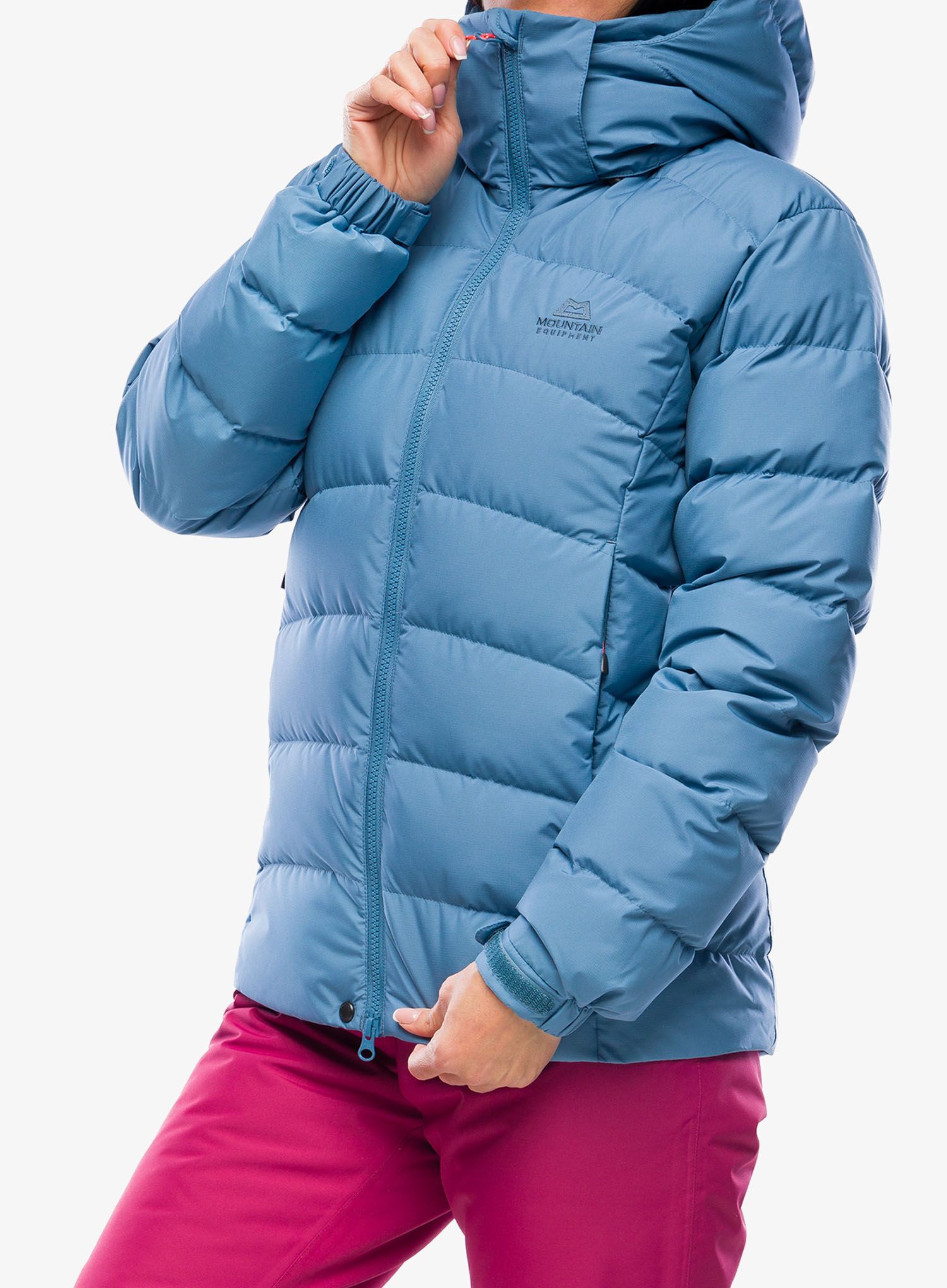 Ženska perjana jakna Mountain Equipment Lightline Eco Jacket - stellar blue