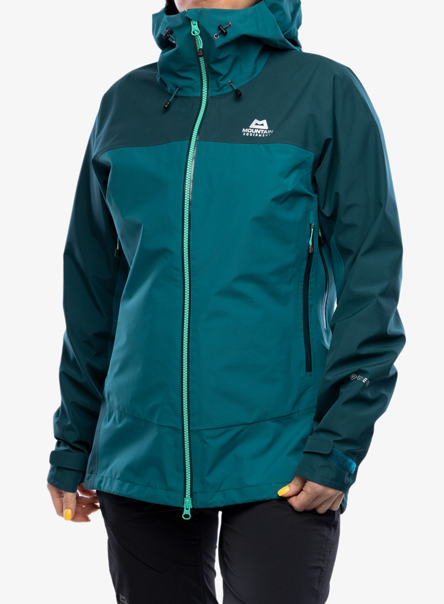 GORE-TEX ženska jakna Mountain Equipment Saltoro Jacket - spruce/deep teal
