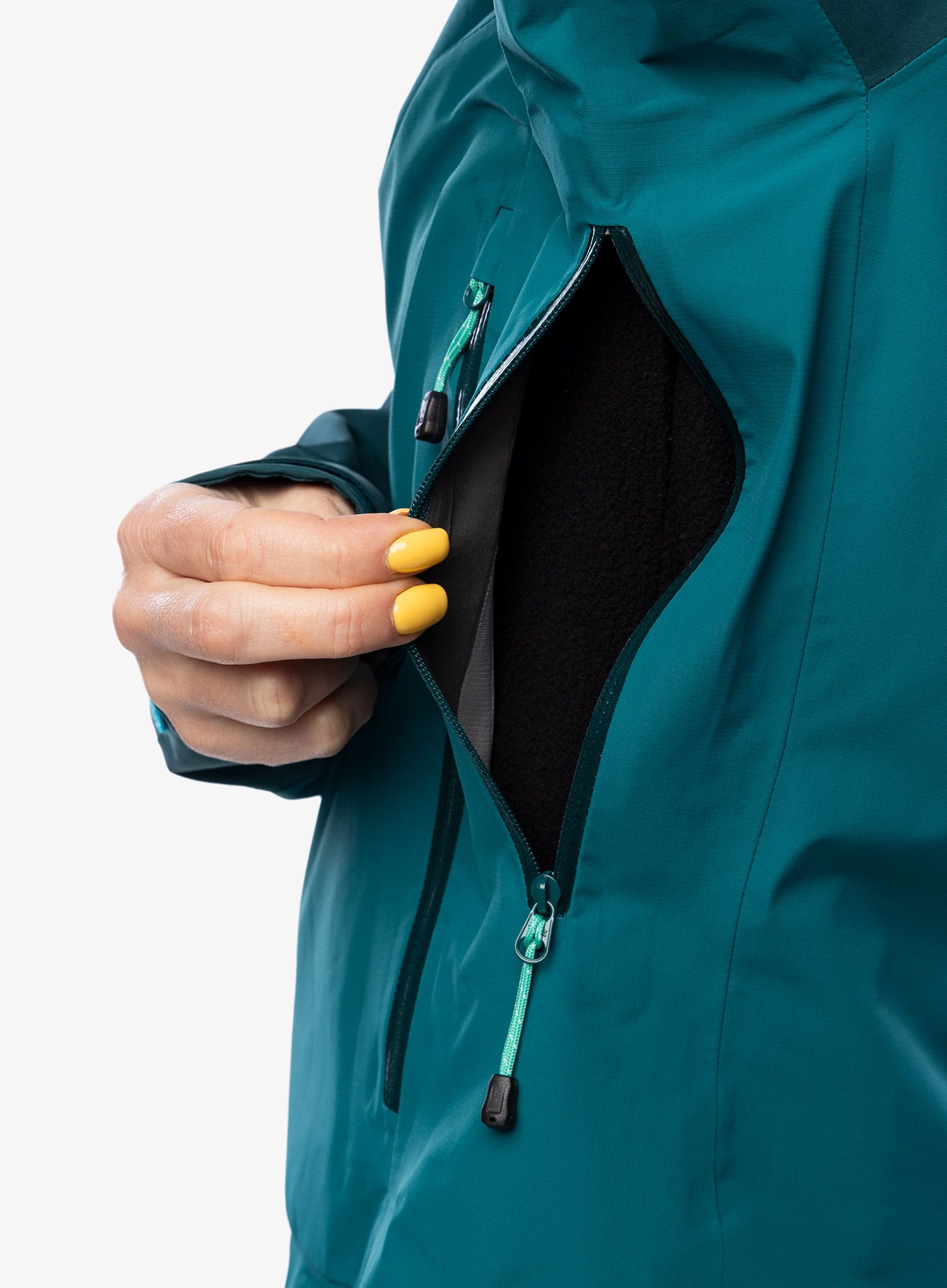 GORE-TEX ženska jakna Mountain Equipment Saltoro Jacket - spruce/deep teal
