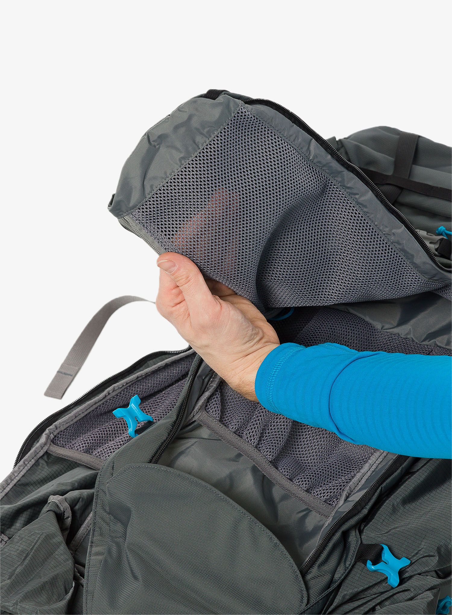 Ženski trekking ruksak Mystery Ranch Bridger 65 - shadow moon