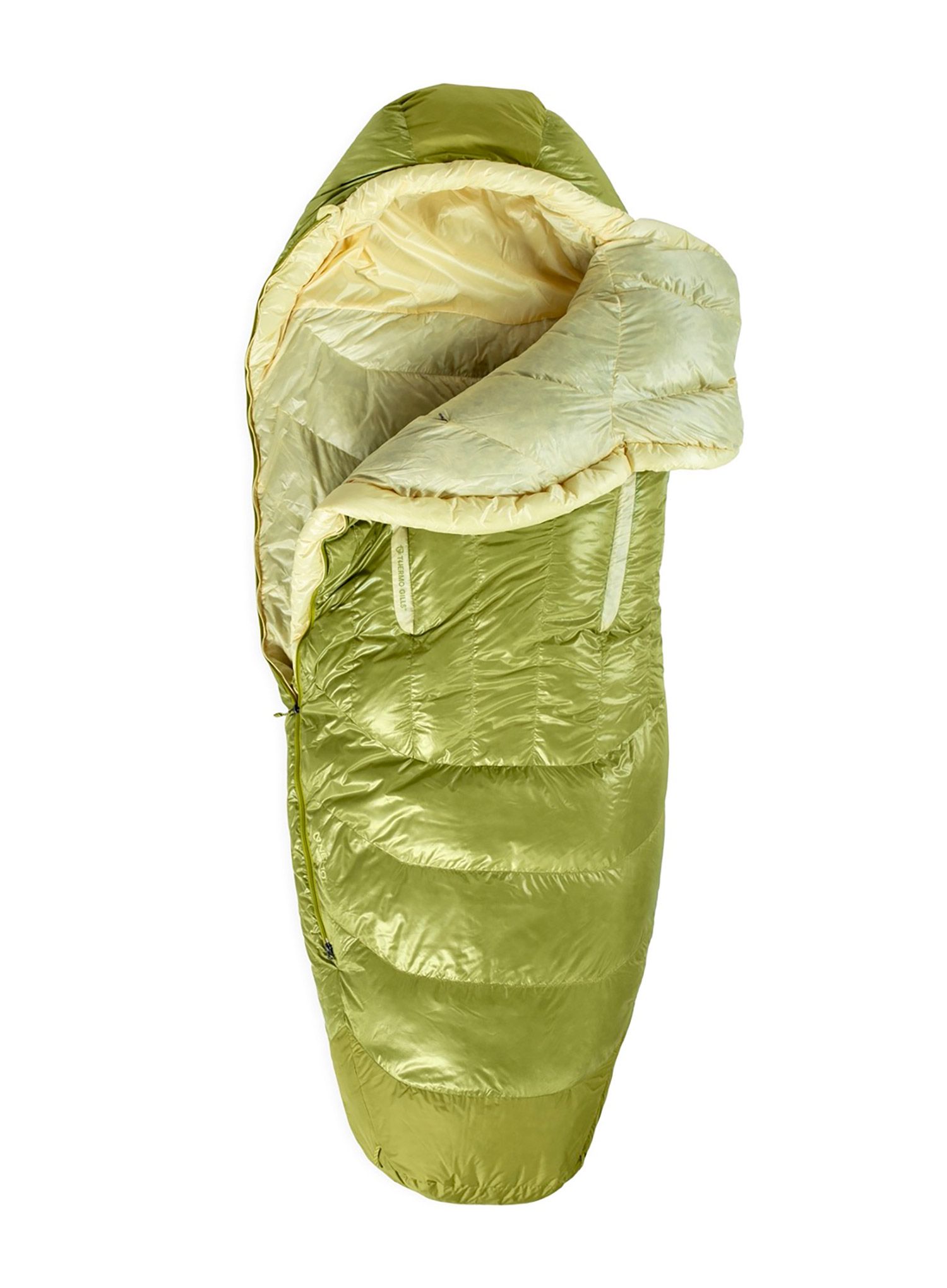 Ženska perjana vreća za spavanje Nemo Disco 15 Reg (168 cm) - birch bud